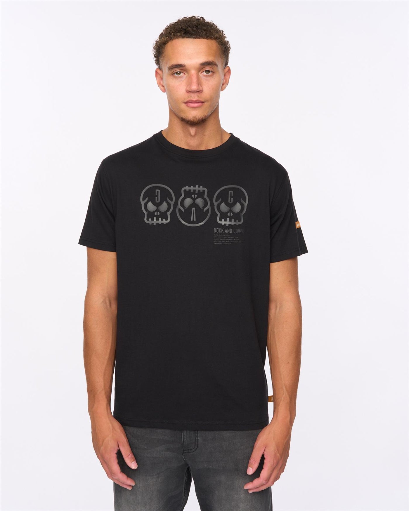 Mens Deltamans T-Shirt Black
