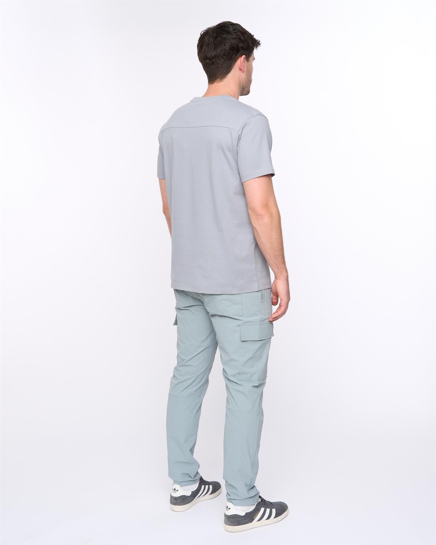 Mens Chamata T-Shirt Steel Blue