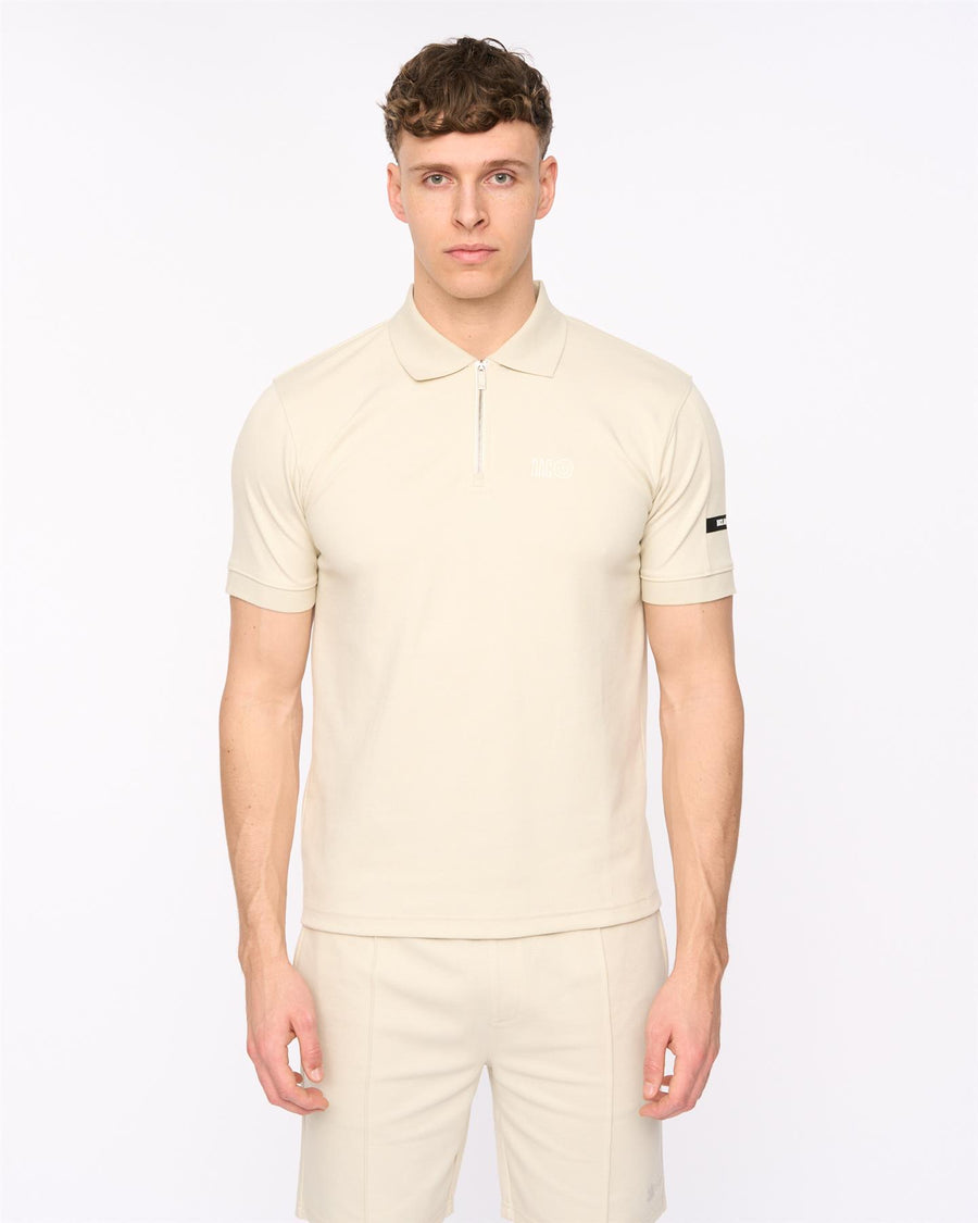 Mens Sherborn Polo Light Stone
