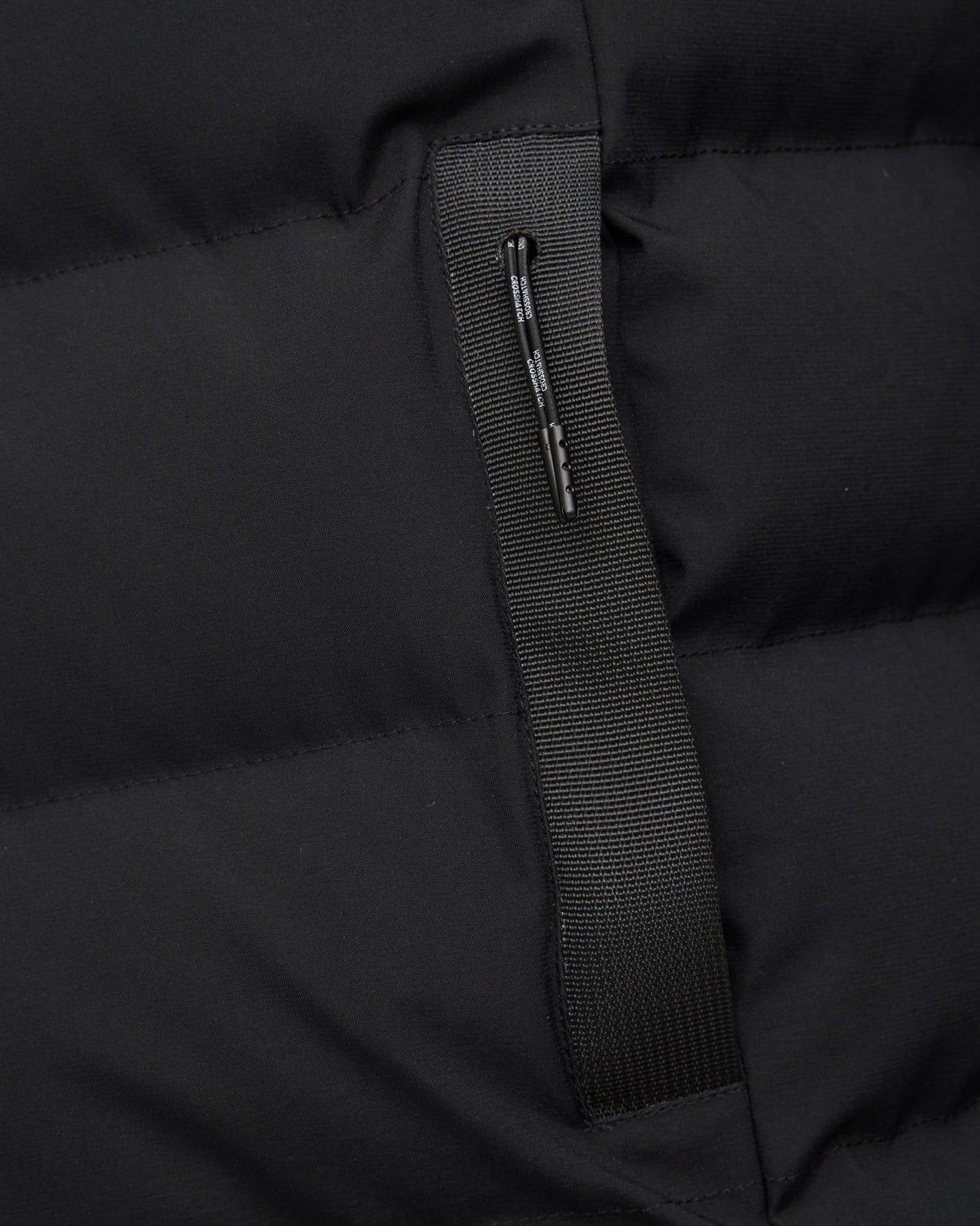 Mens Kampleys Embossed Jacket Black