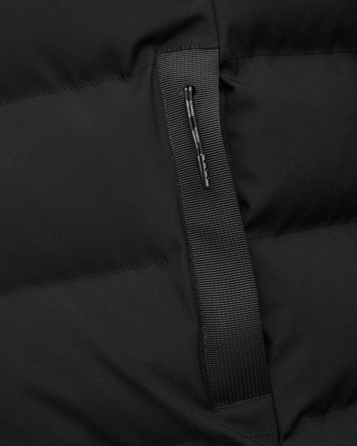 Mens Kampleys Embossed Jacket Black