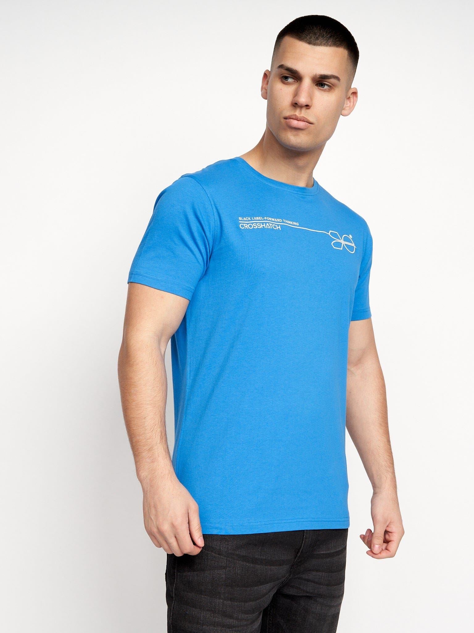 Pentan T-Shirt 2pk Blue/Grey