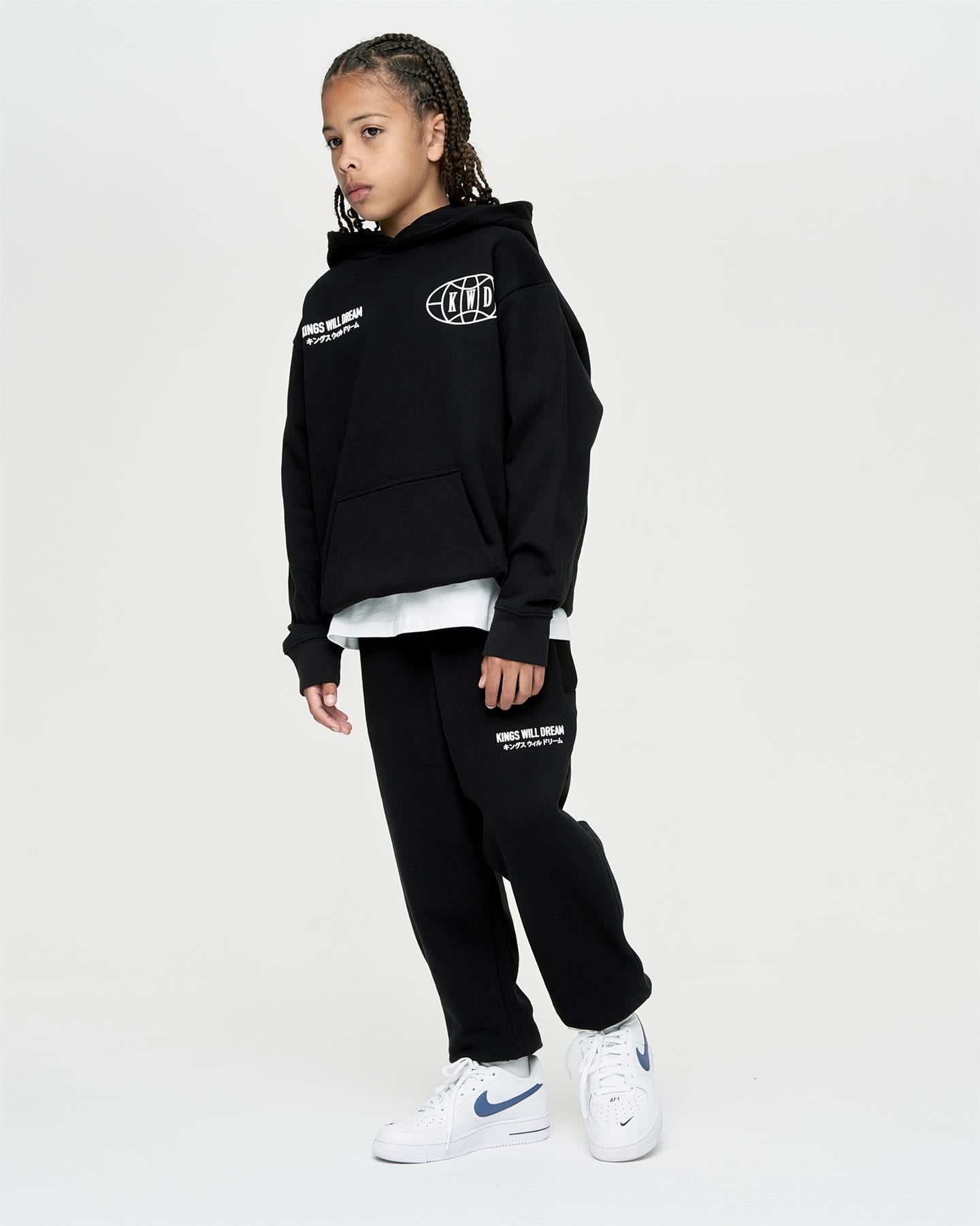 Kids Boys Studio King Joggers Black