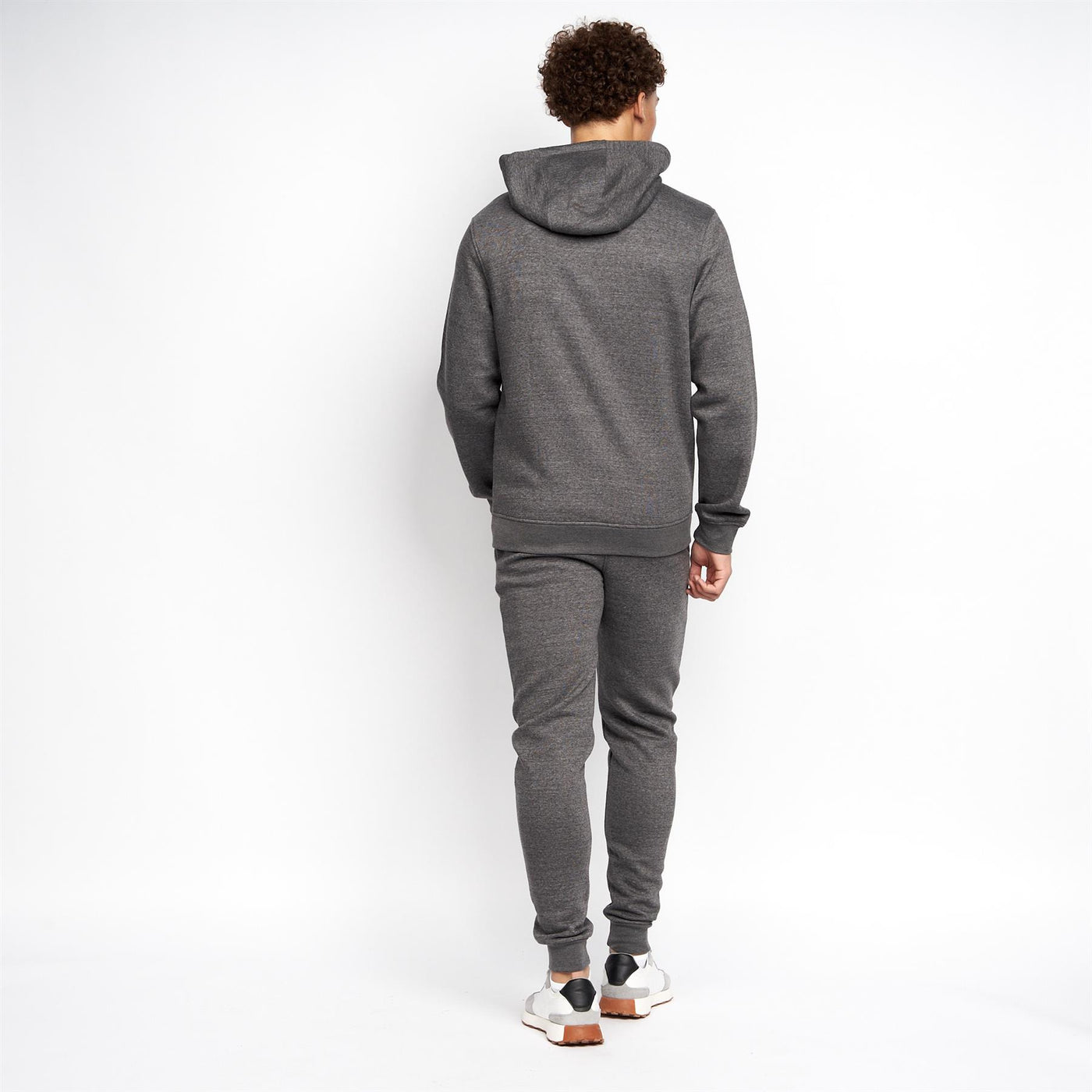 Garret MVE Zip Thru Hoodie Charcoal Marl