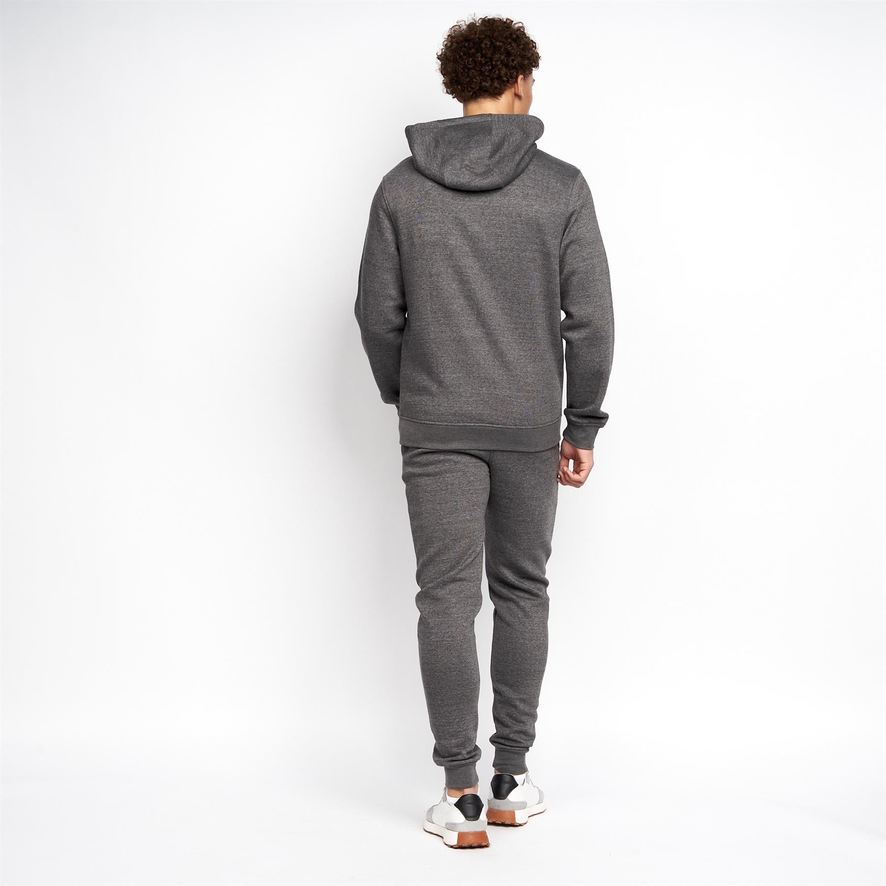 Garret MVE Zip Thru Hoodie Charcoal Marl