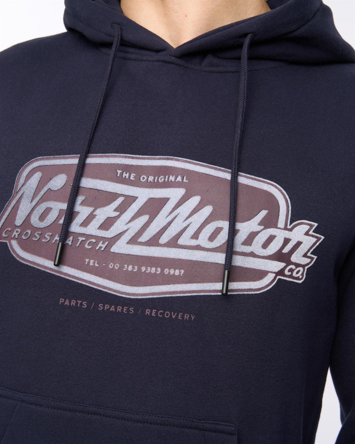 Mens Hellmere Hoodie Navy