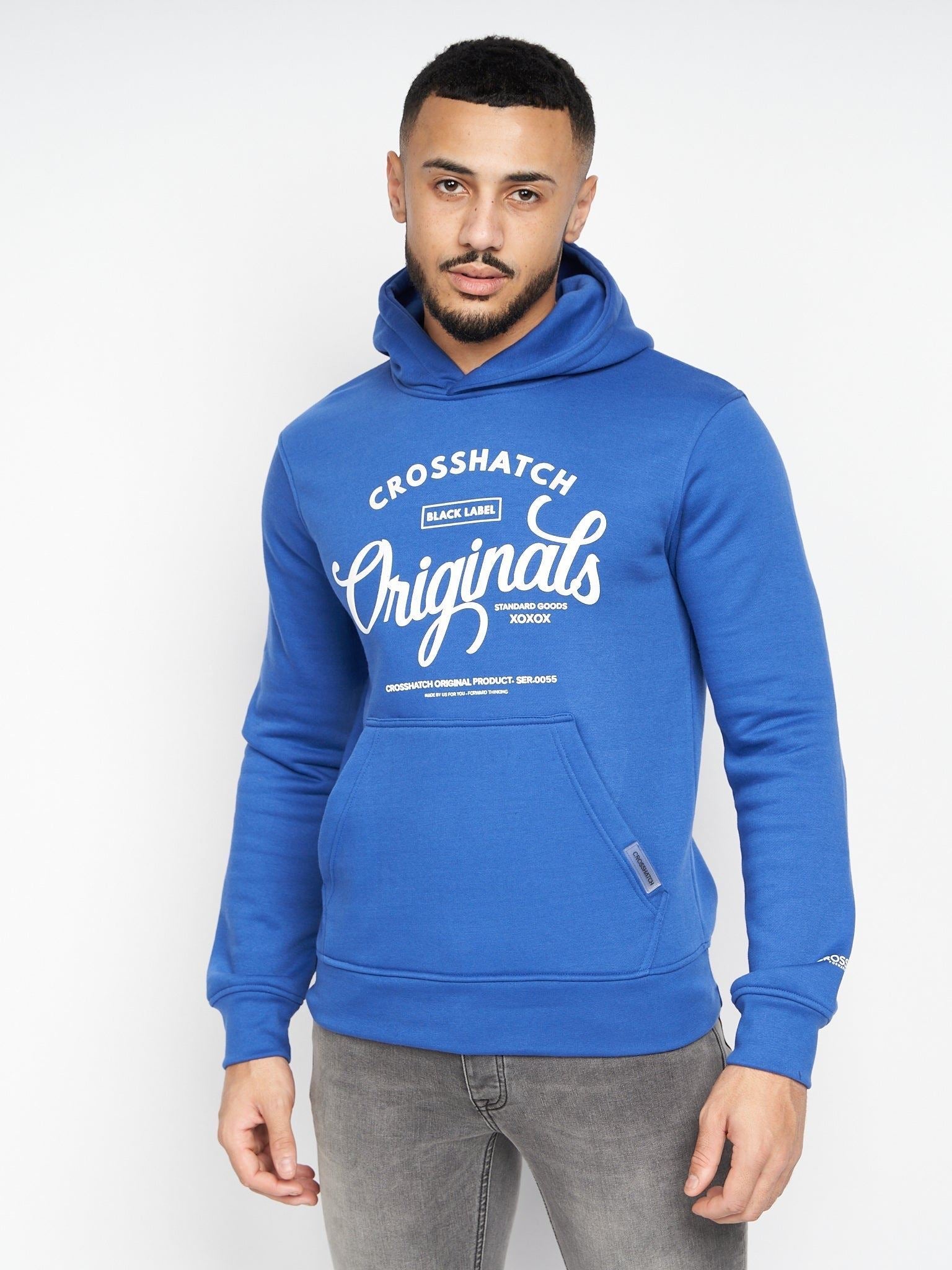 Mens Bartamax Hoodie Blue