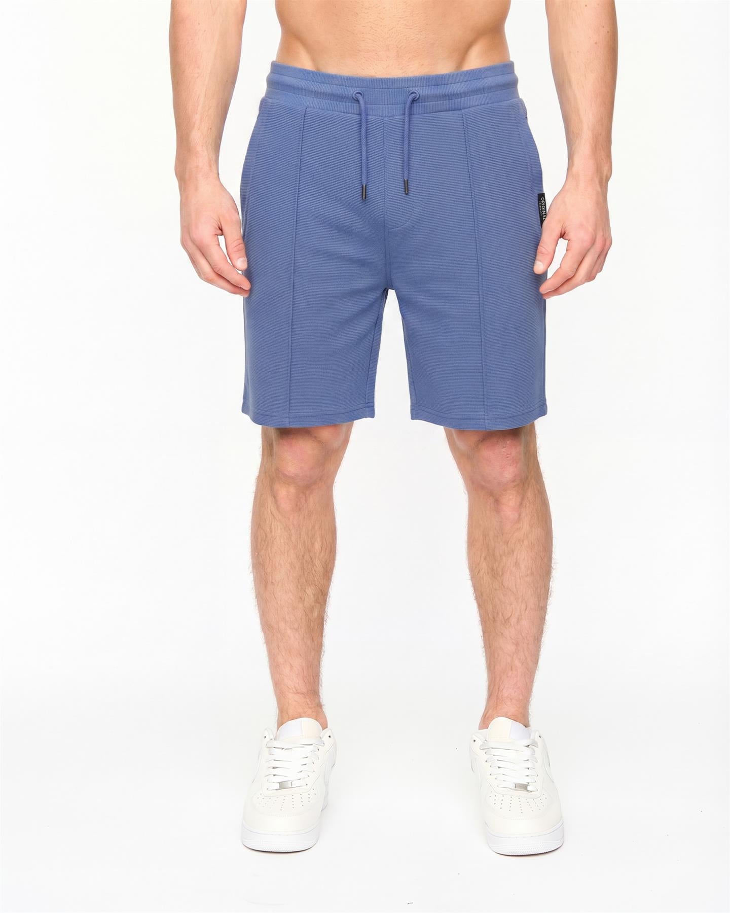 Mens Hartlay T-Shirt & Shorts Set Blue