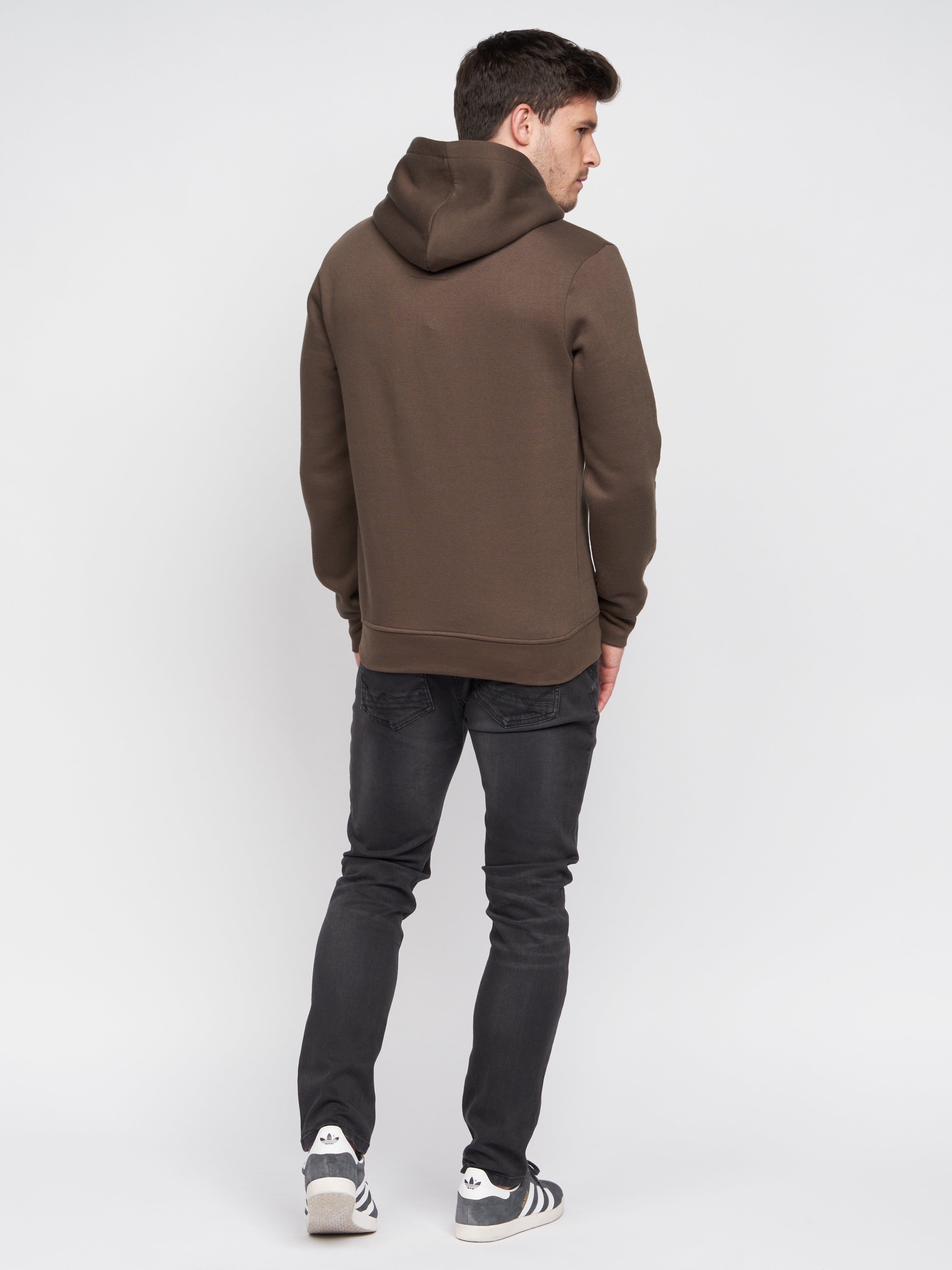 Quantain Hoodie Brown