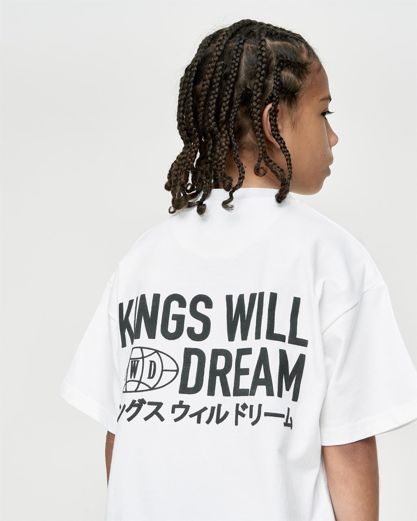 Kids Boys Studio Title T-Shirt Optic White