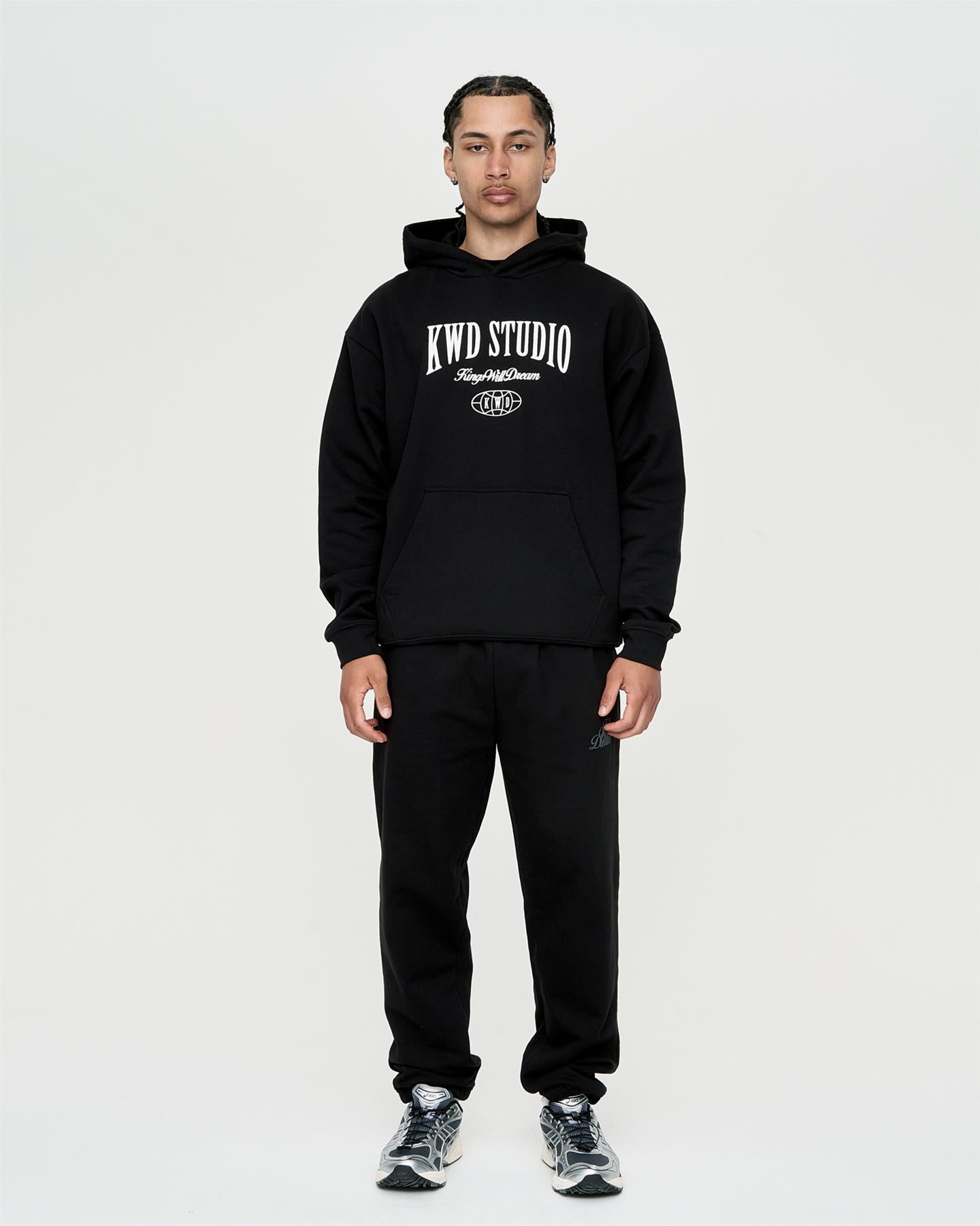 Mens Studio Studios Hoodie Black