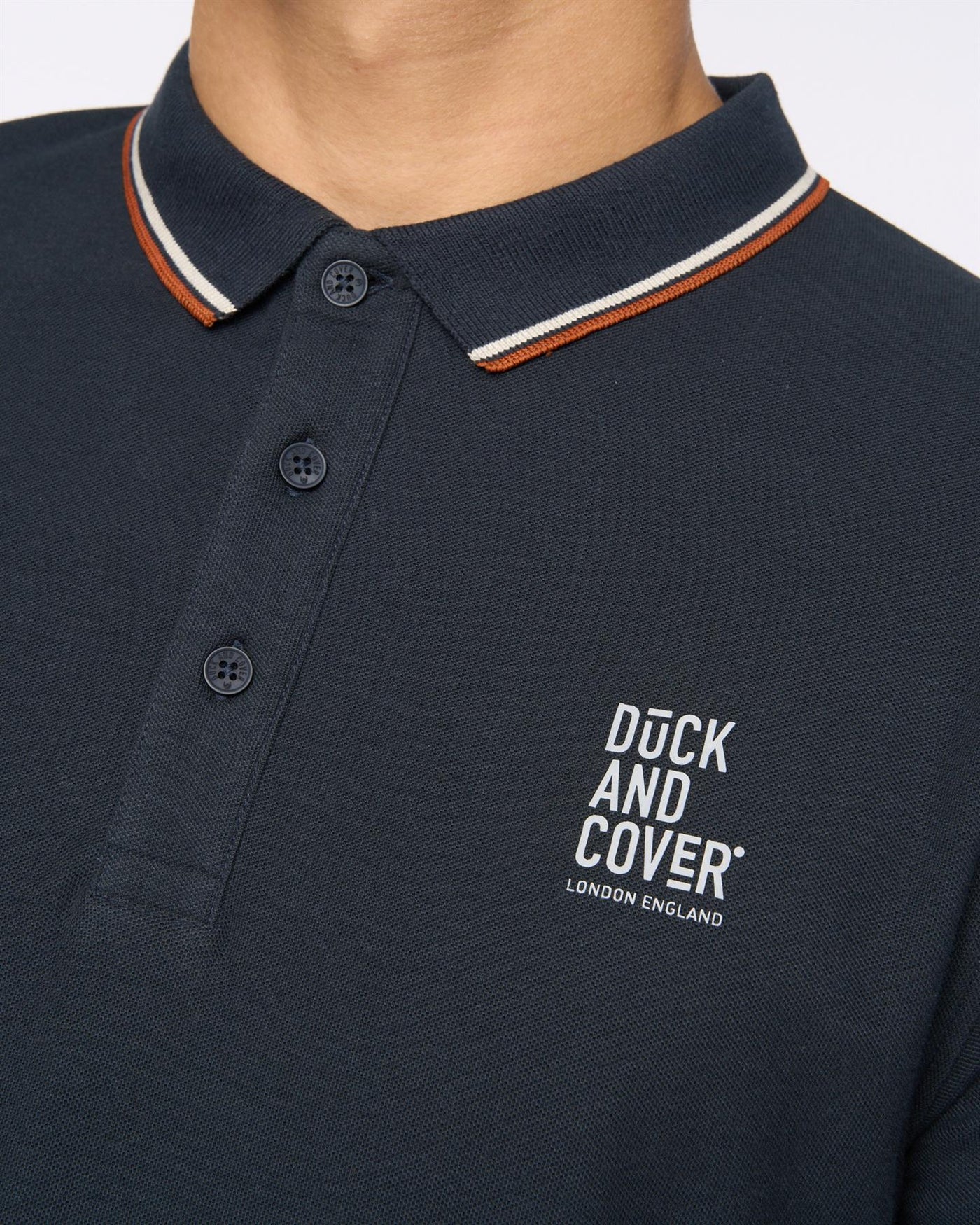 Mens Melports Polo Navy