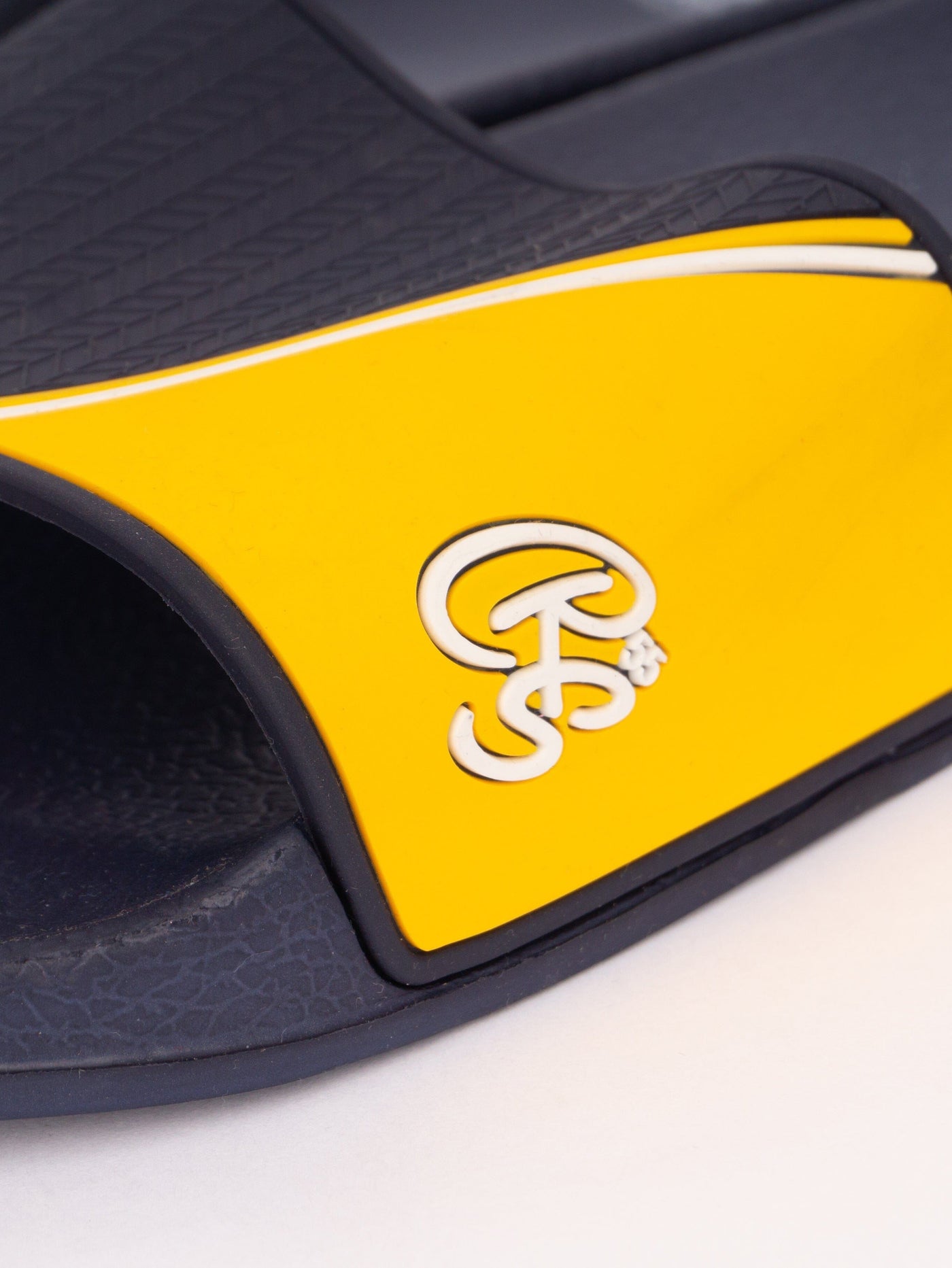 Mens Ventamoore Sliders Navy/Yellow