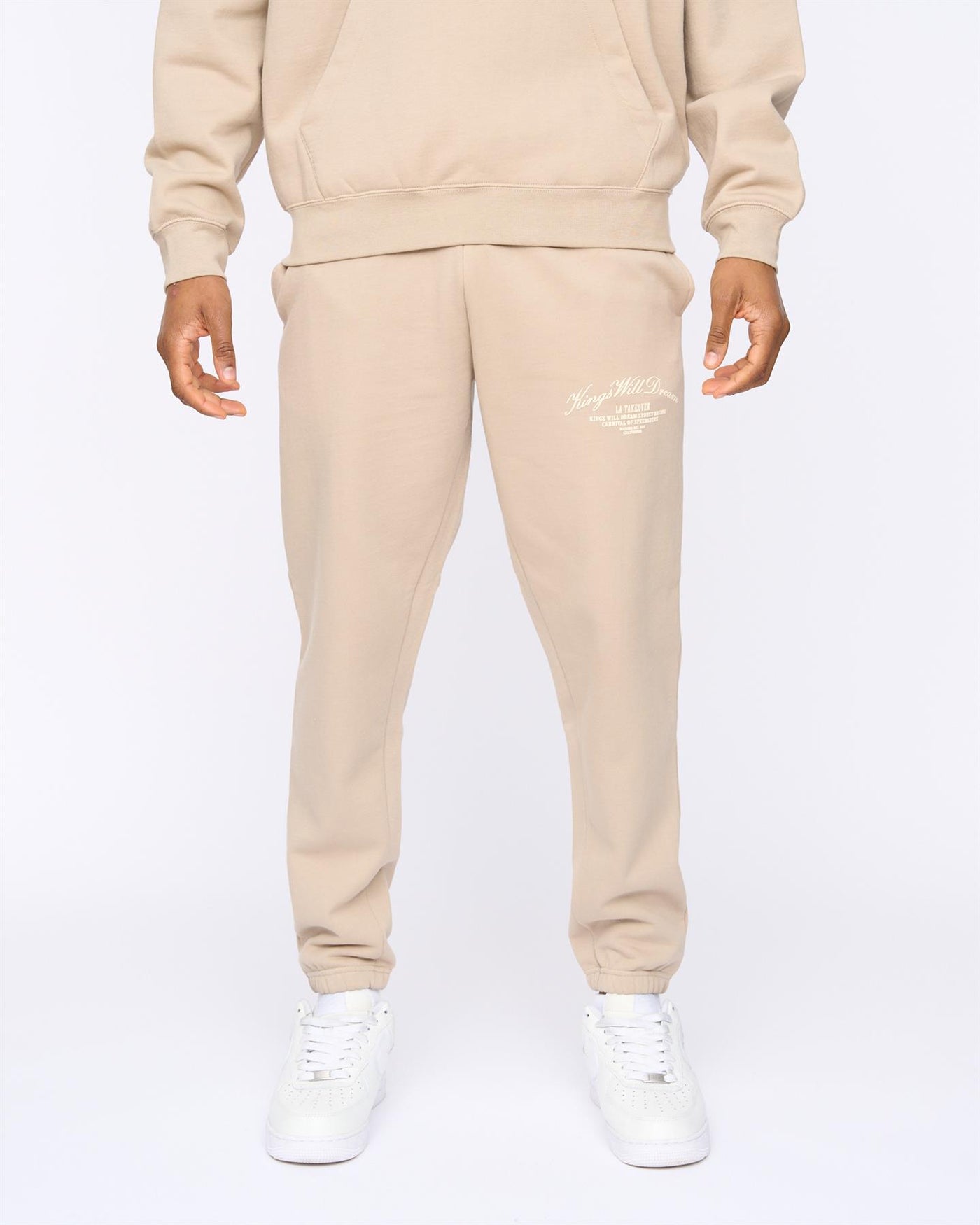 Mens Arch Joggers Stone