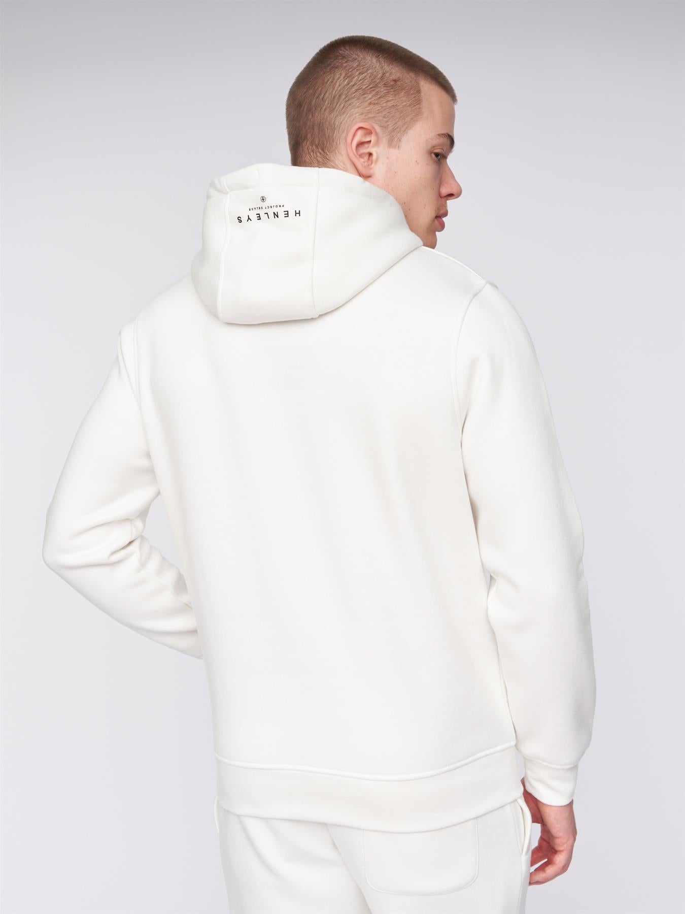 Mens Aitchen Hoodie Off White