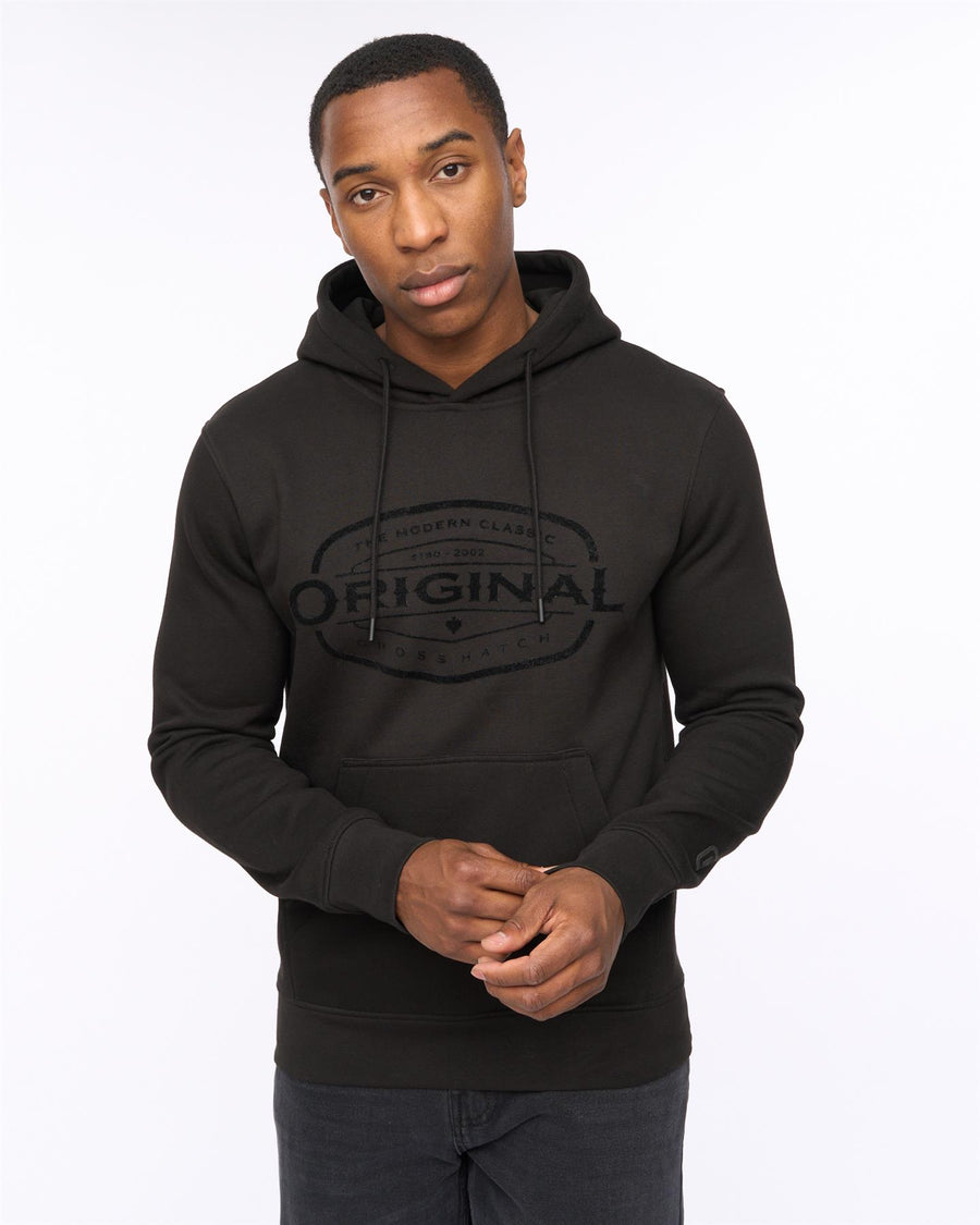 Mens Traptons Hoodie Black