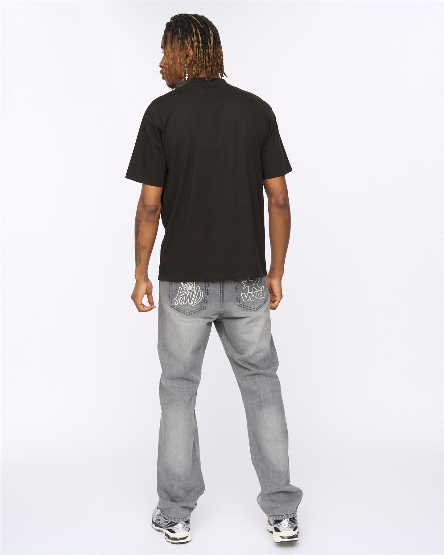 Mens Snakered T-Shirt Black