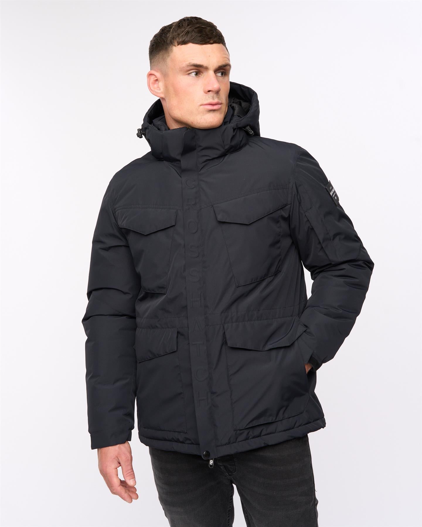 Mens Plentons Jacket Black
