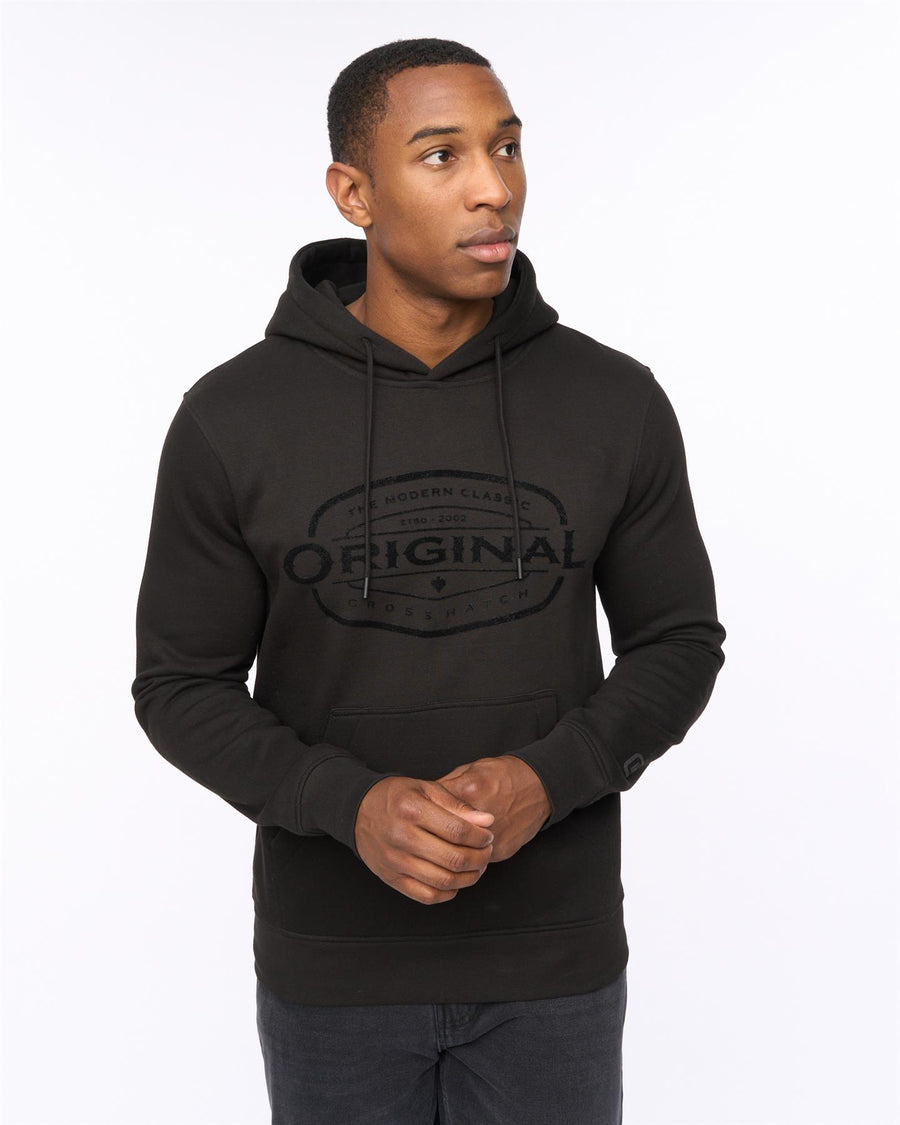 Mens Traptons Hoodie Black
