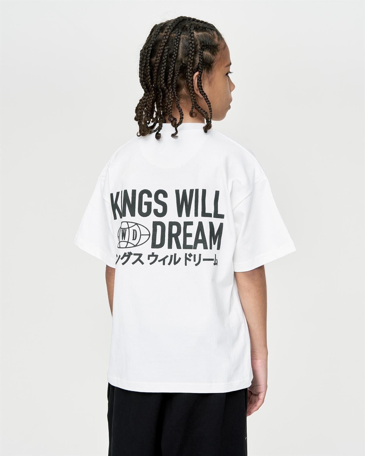 Kids Boys Studio Title T-Shirt Optic White