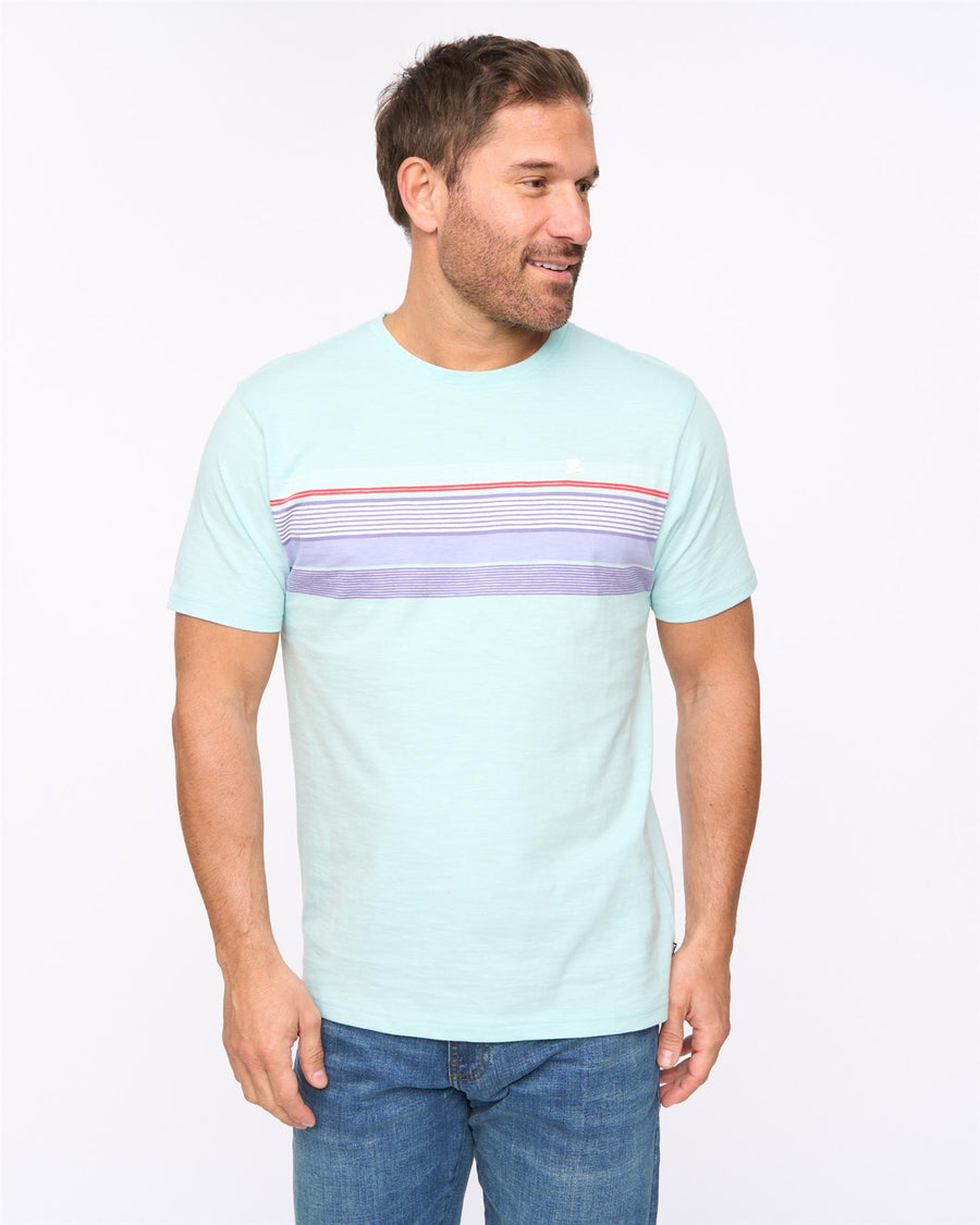 Mens Laylen T-Shirt Duck Blue