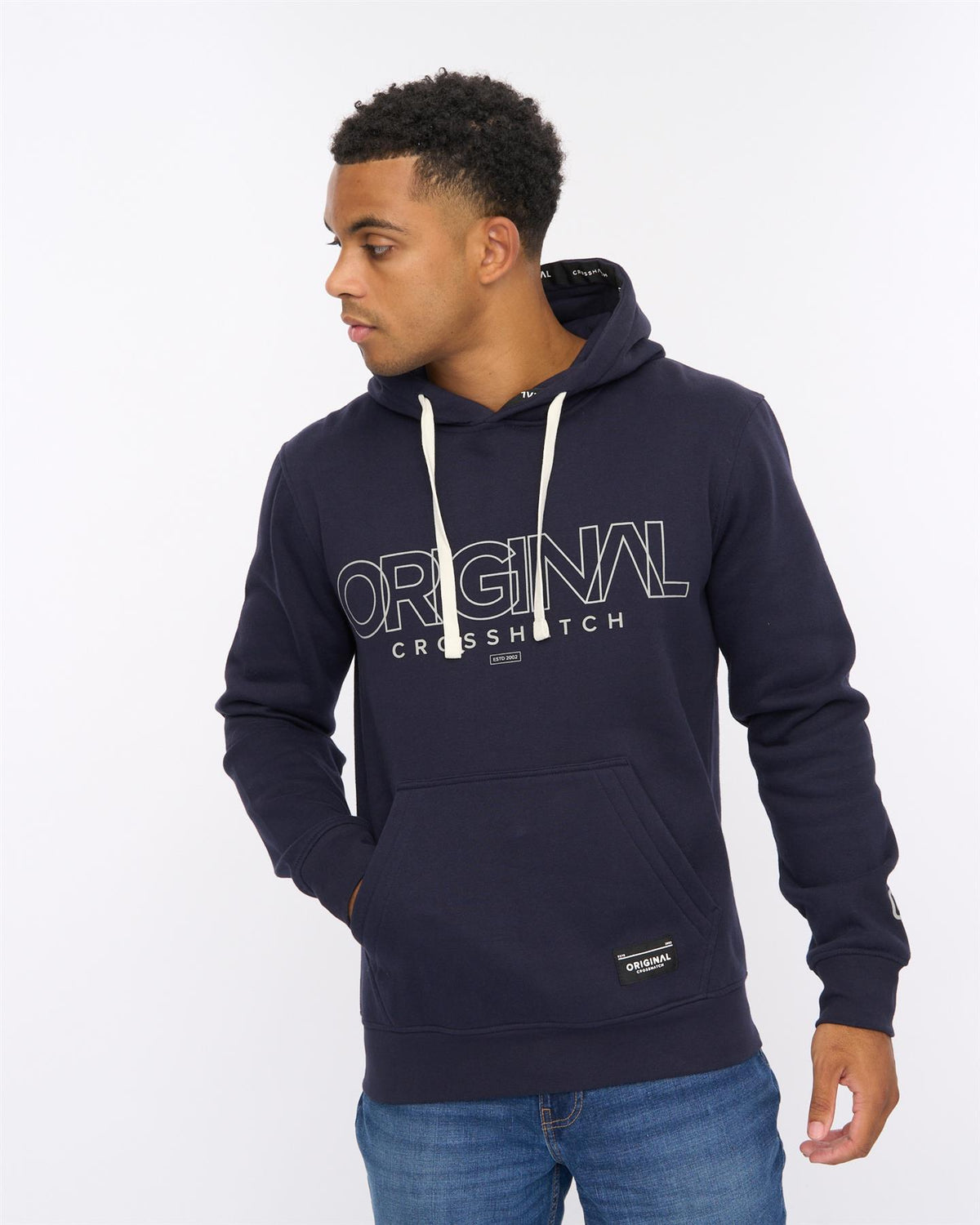 Mens Carrimoore Hoodie Navy