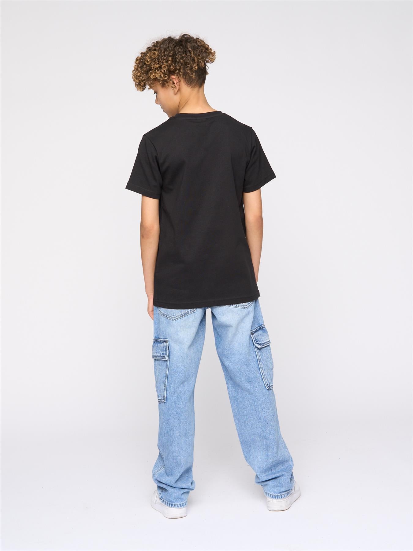 Kids Boys Ransom T-Shirt Black