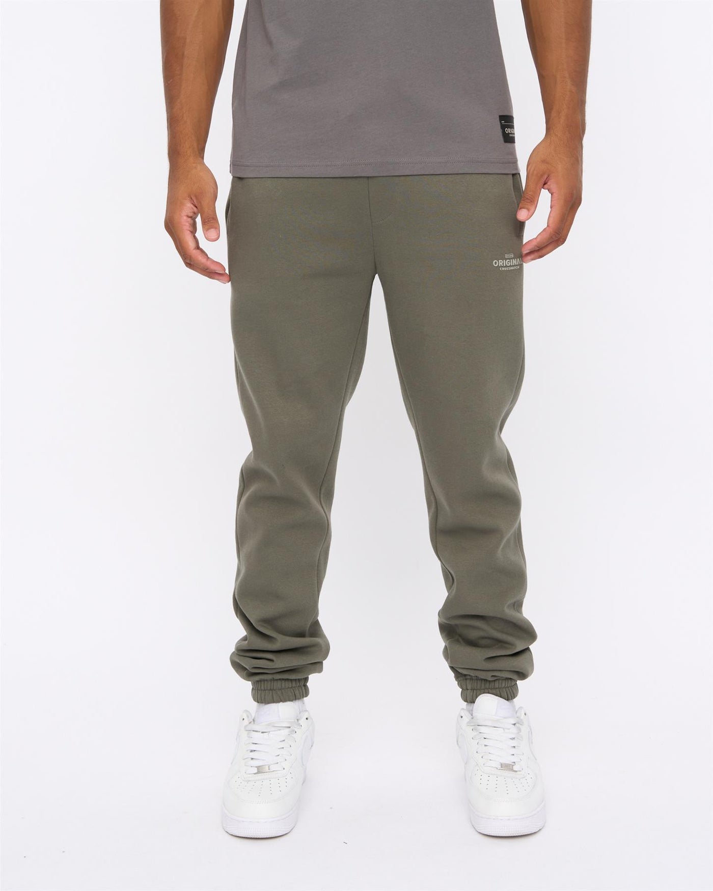 Mens Mappedout Joggers Olive