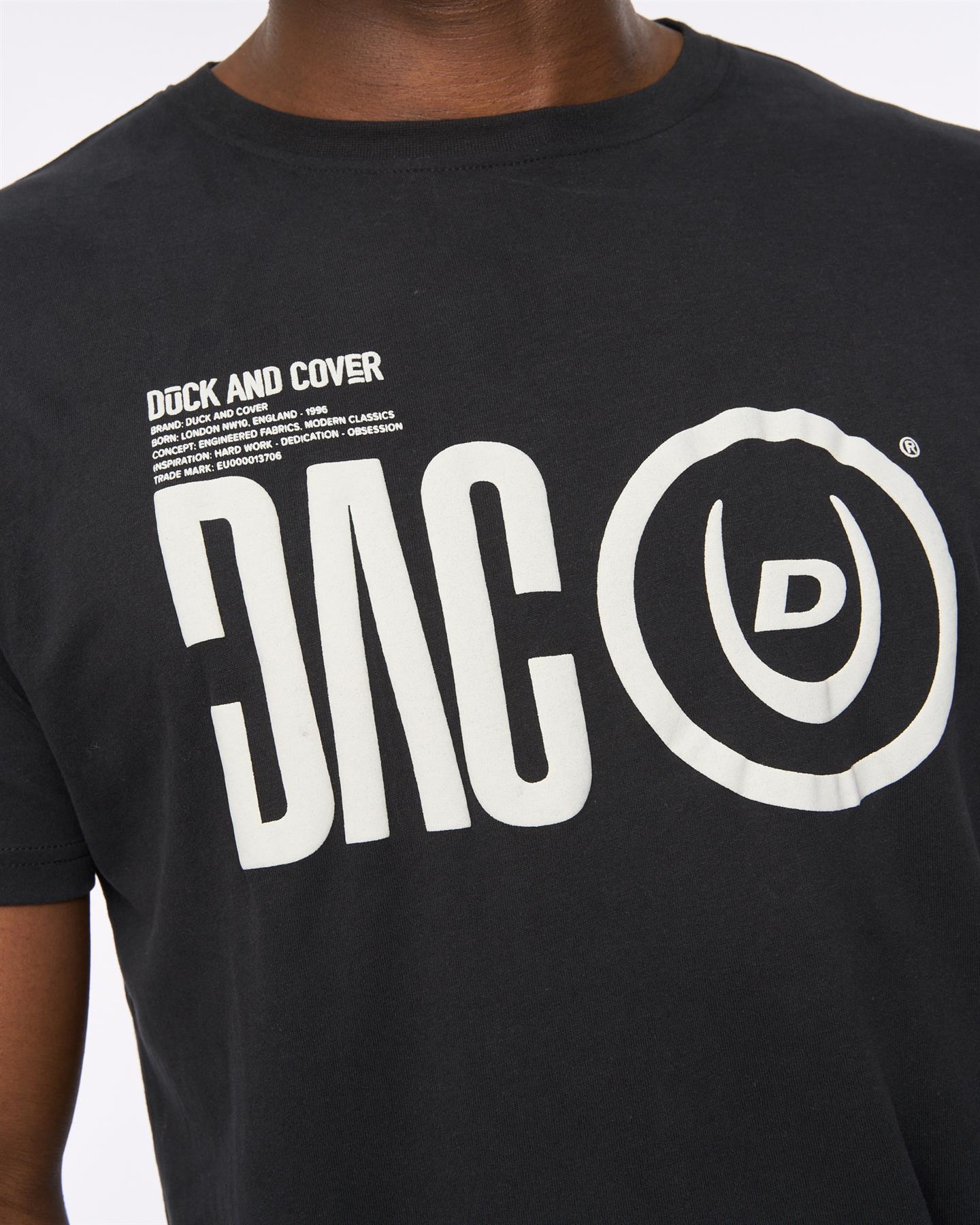 Mens Dacstee T-Shirt Black