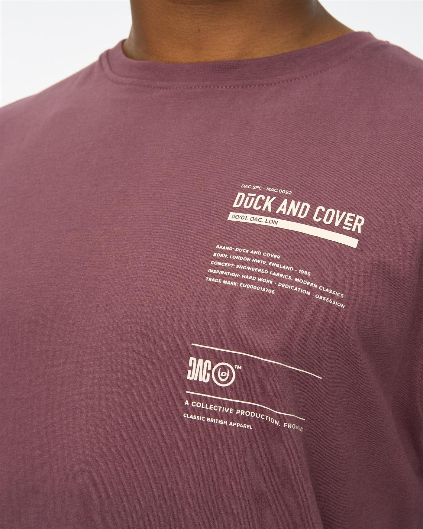 Mens Applewood T-Shirt Raisin