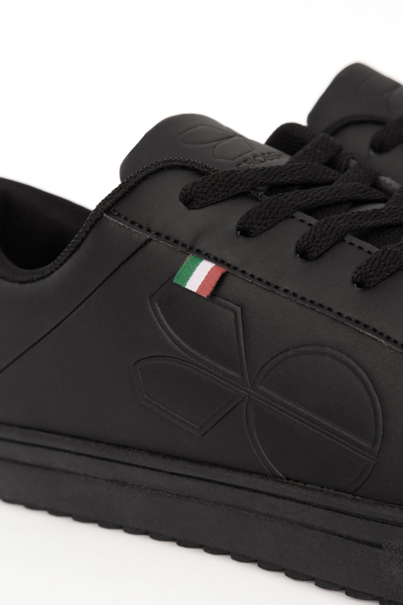 Mens Gleaton Trainers Black
