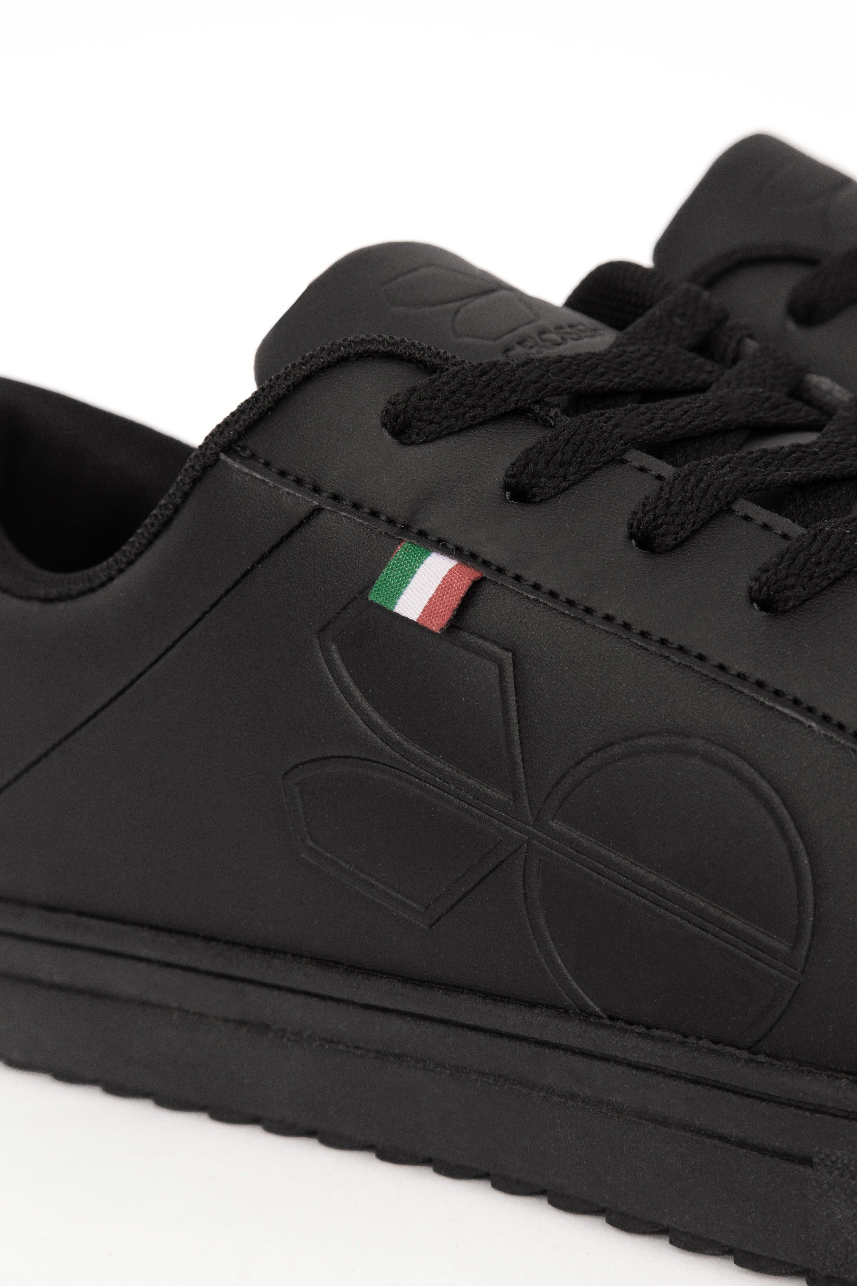Mens Gleaton Trainers Black