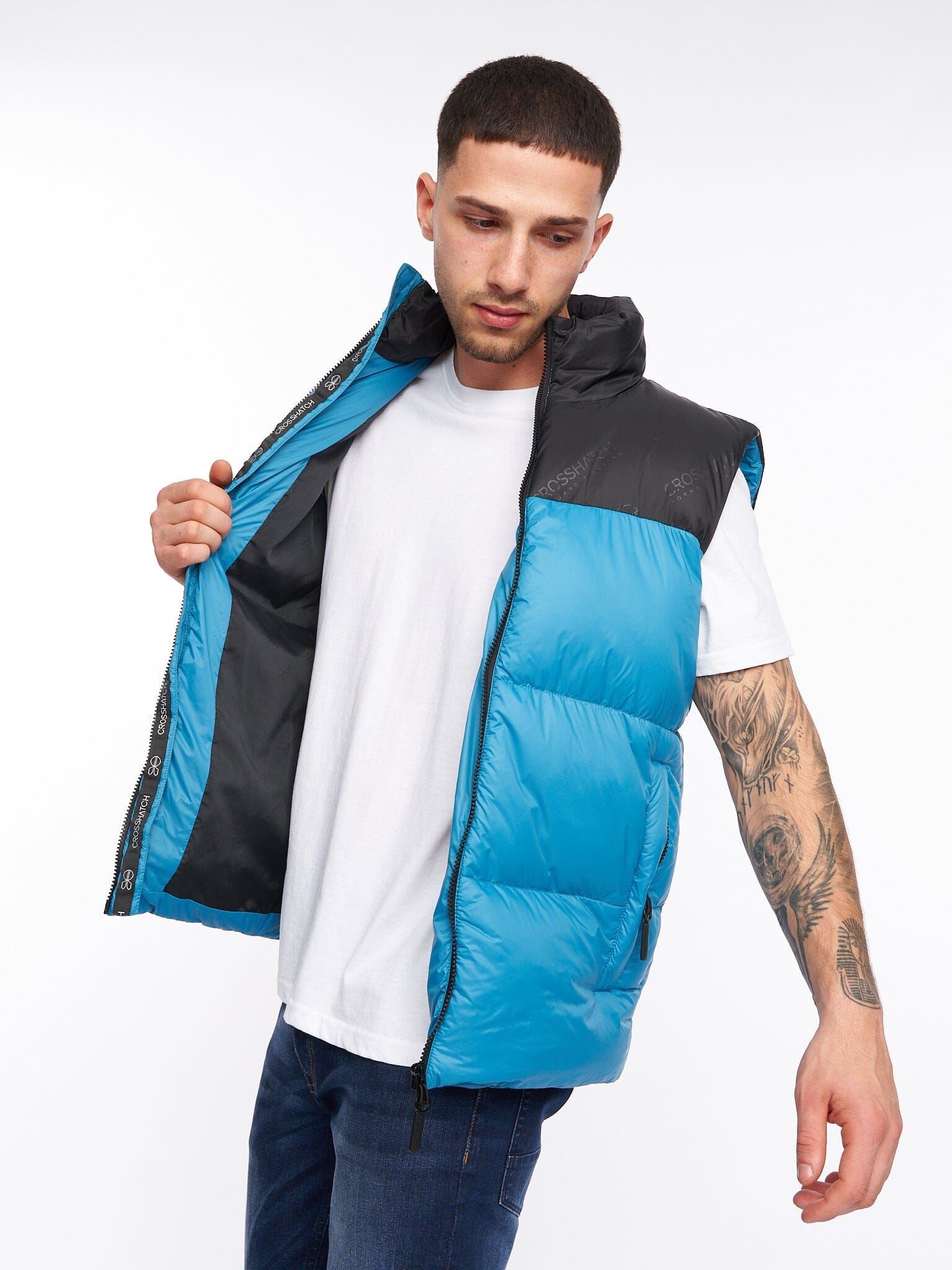 Mens Demerley Gilet Petrol