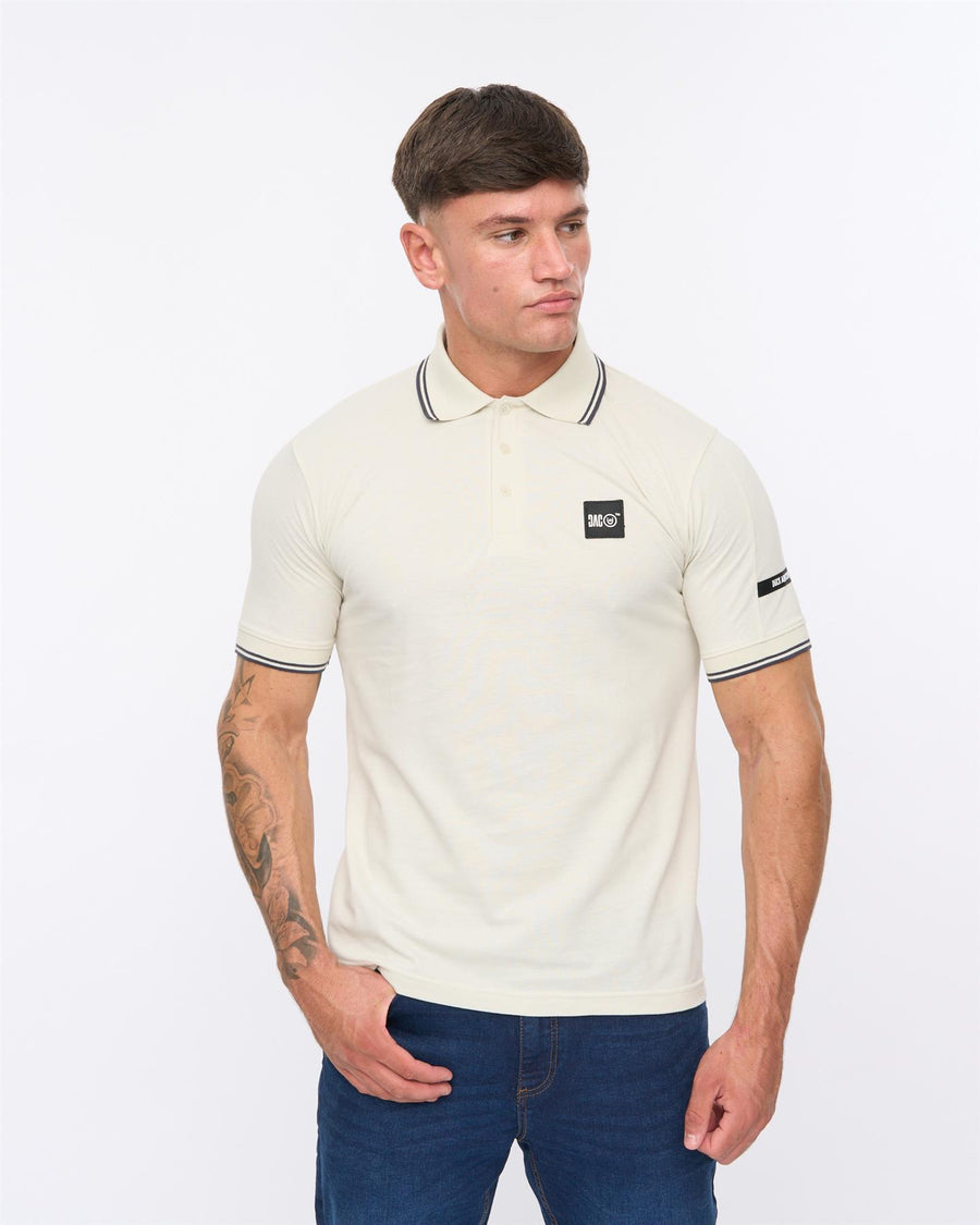 Mens Wrentham Polo Light Stone