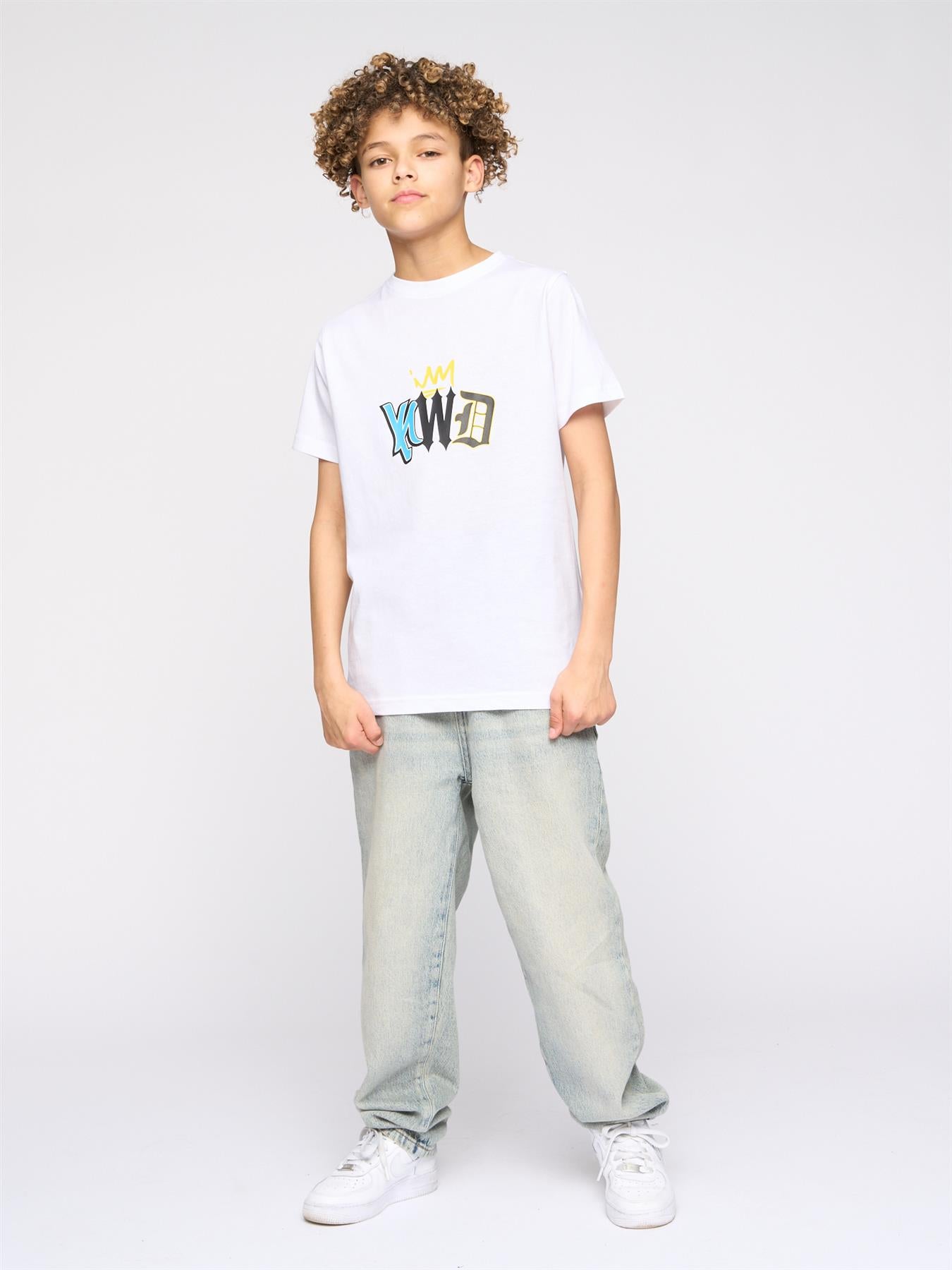 Kids Boys Ransom T-Shirt White