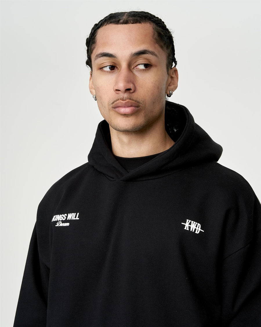Mens Studio Garment District Hoodie Black