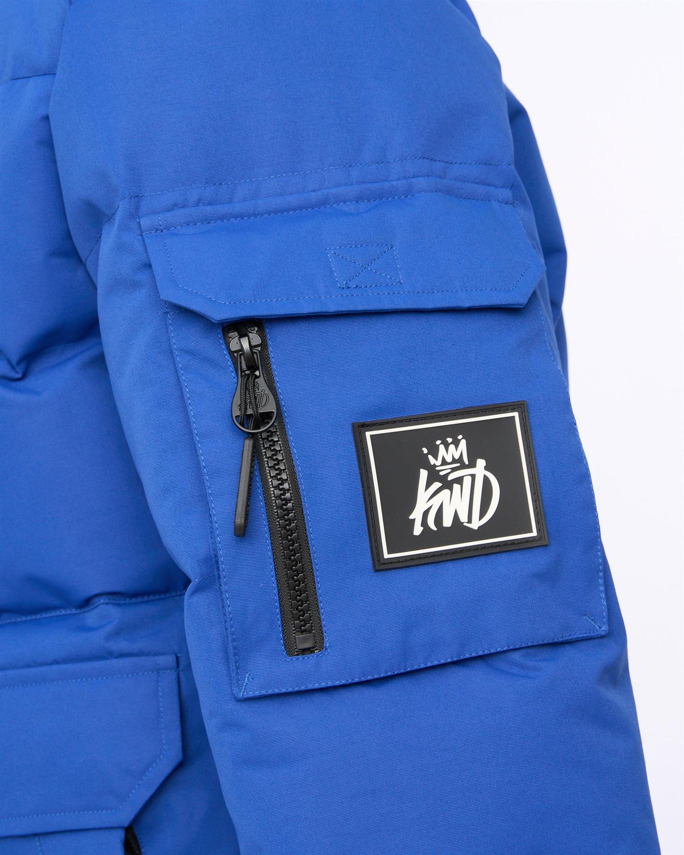 Mens Wakaday Bomber Jacket Blue
