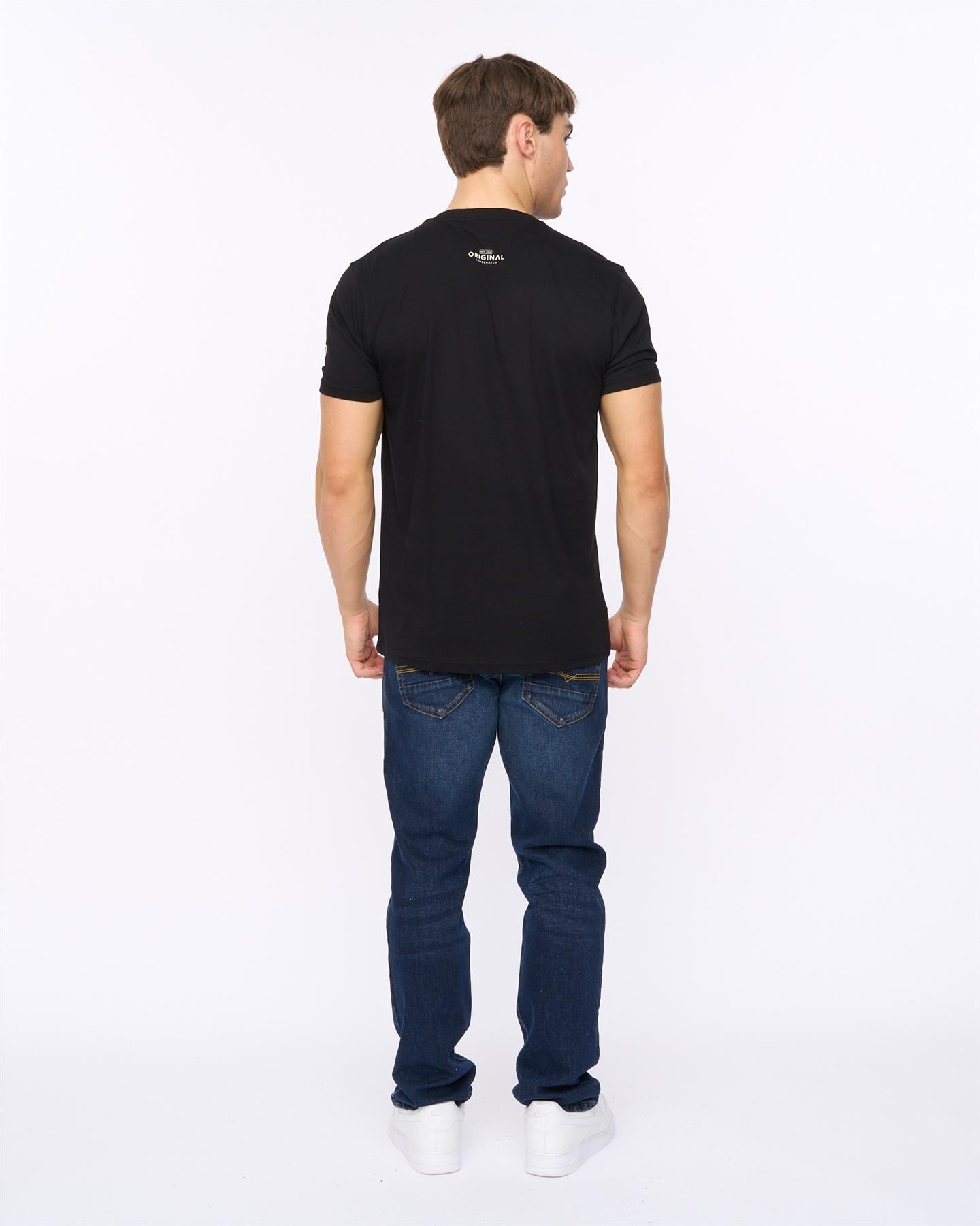 Mens Hybridge T-Shirt Black
