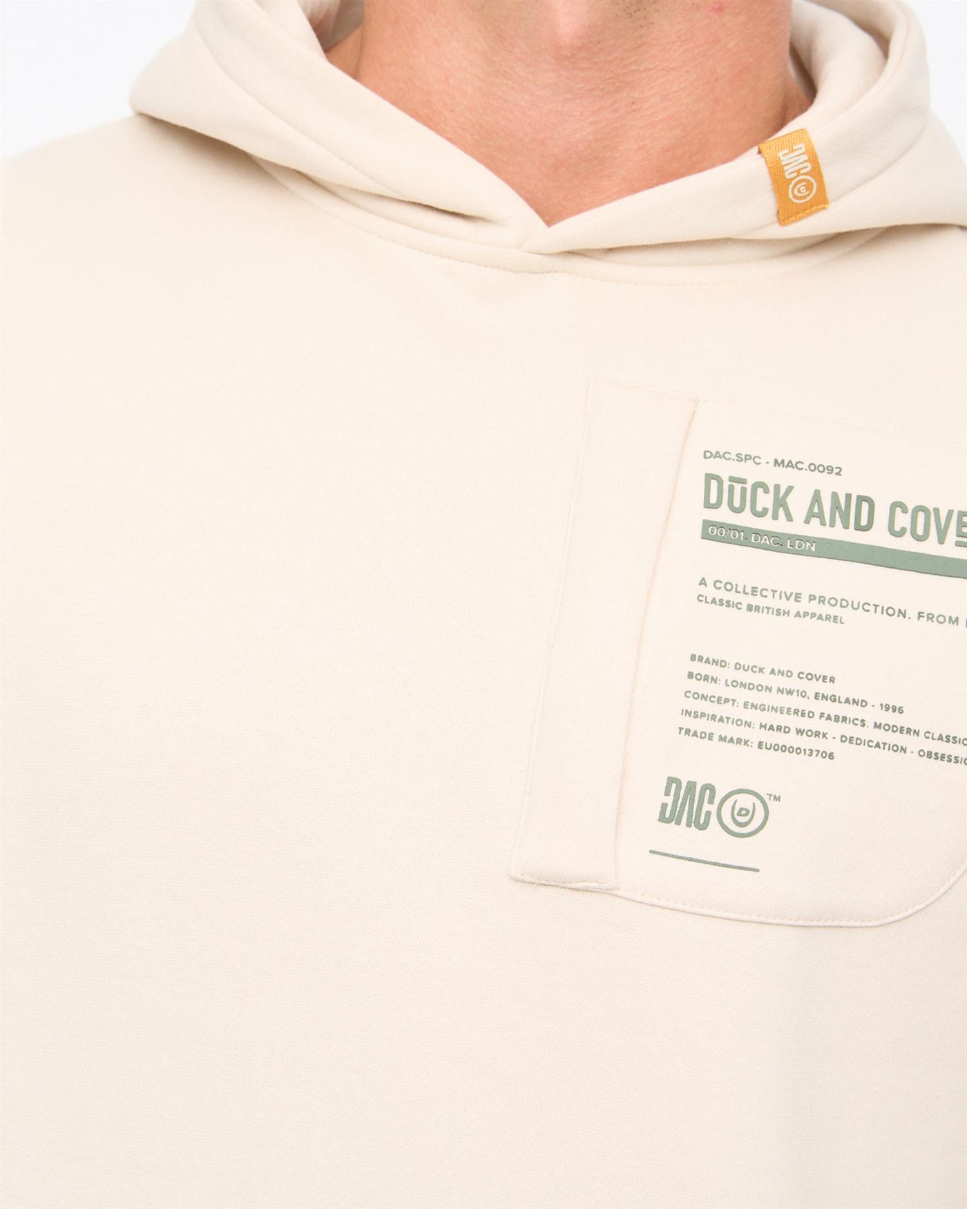Mens Adamsberg Hoodie Off White