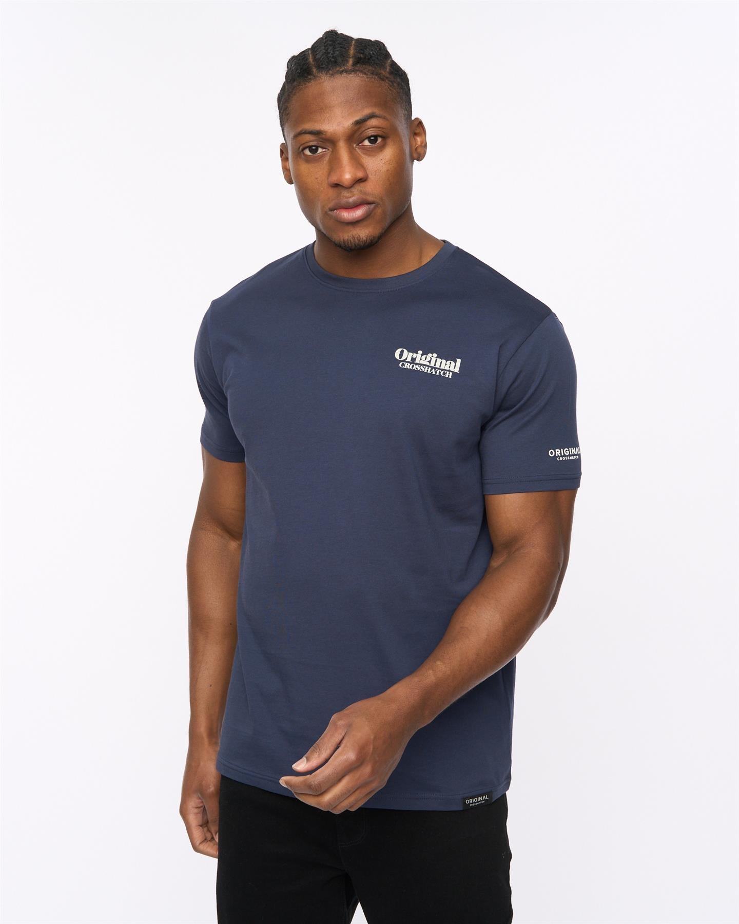 Mens Simtanks T-Shirt Navy