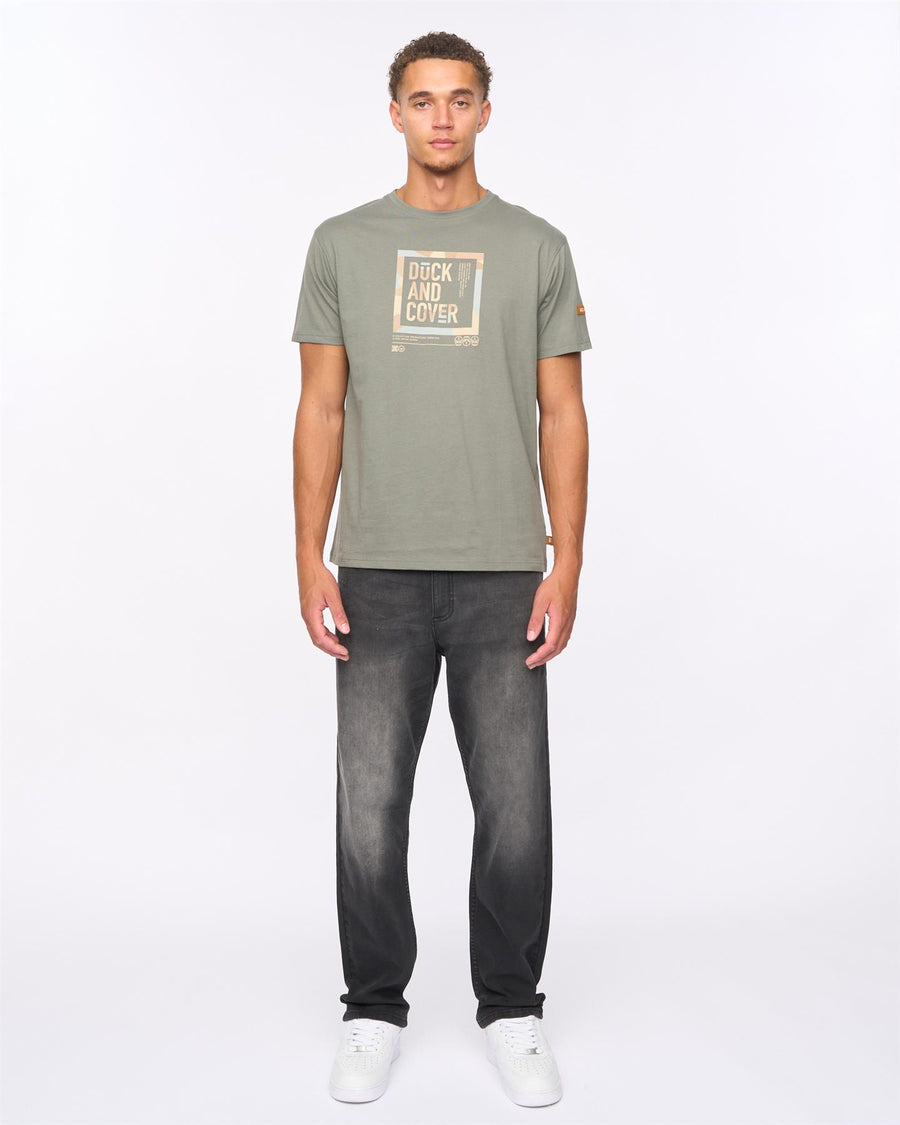 Mens Rushawn Relaxed Fit Jeans Black