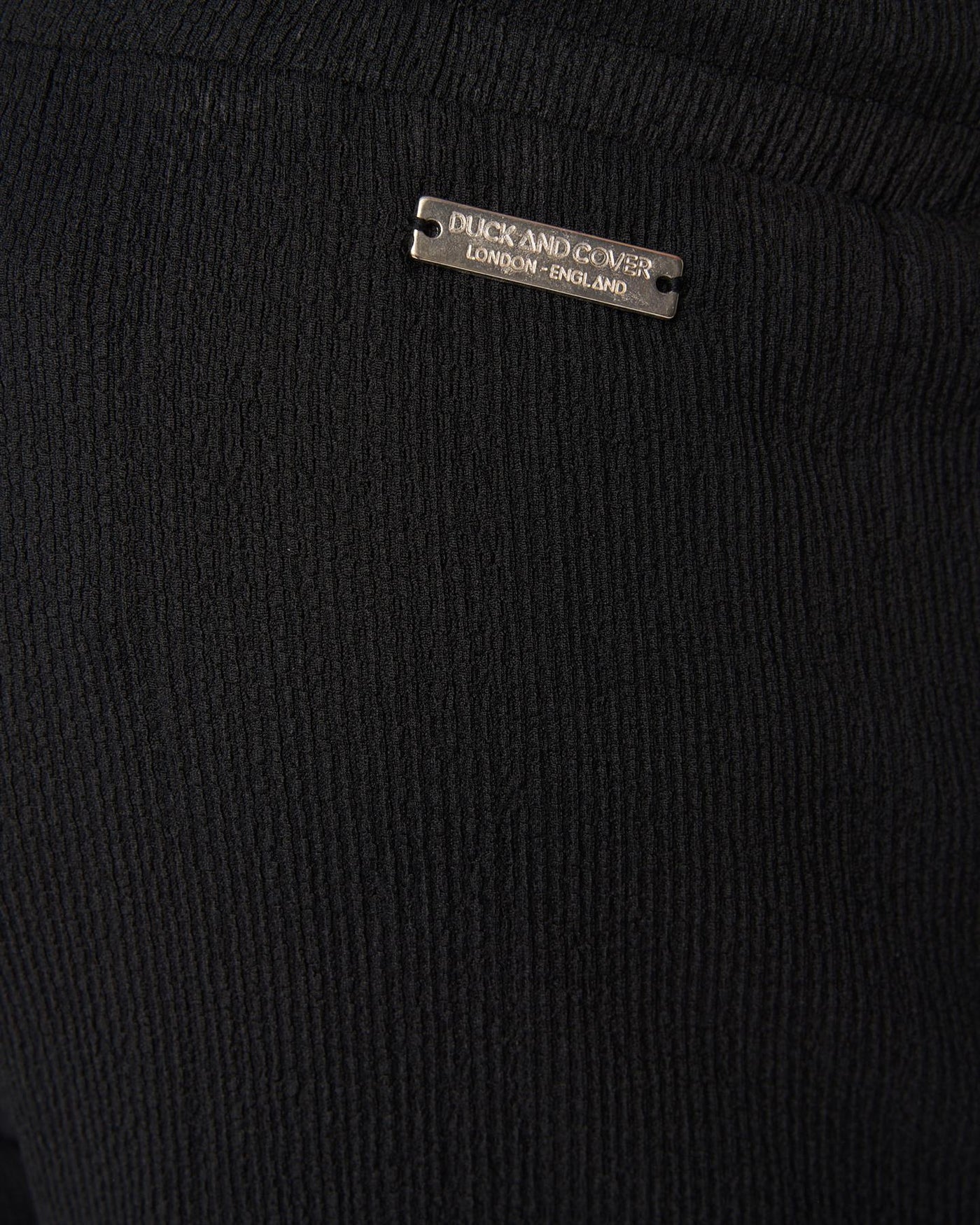 Mens Hingham Shirt & Shorts Set Black