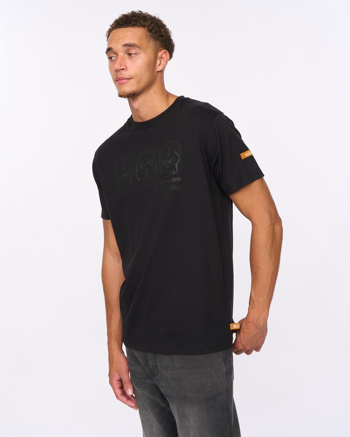 Mens Deltamans T-Shirt Black