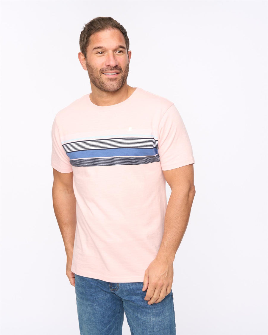 Mens Laylen T-Shirt Pink