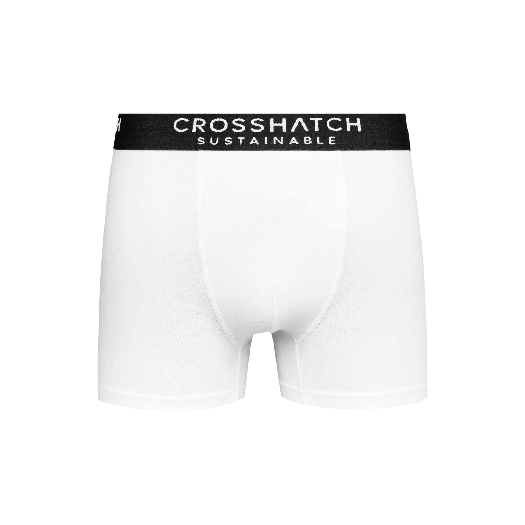 Crosshatch Mens Orlander A Boxers 5pk Black/Navy/Blue/Mustard/White