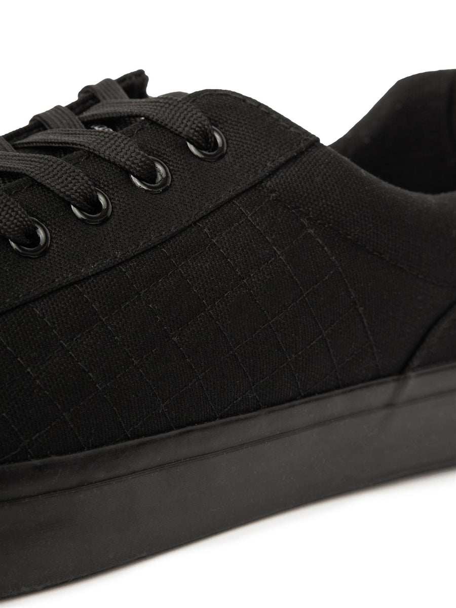 Mens Huseby Trainers Black/Black