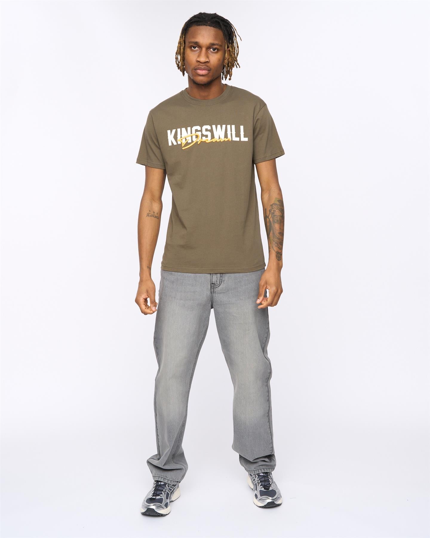 Mens Bilkie T-Shirt Olive