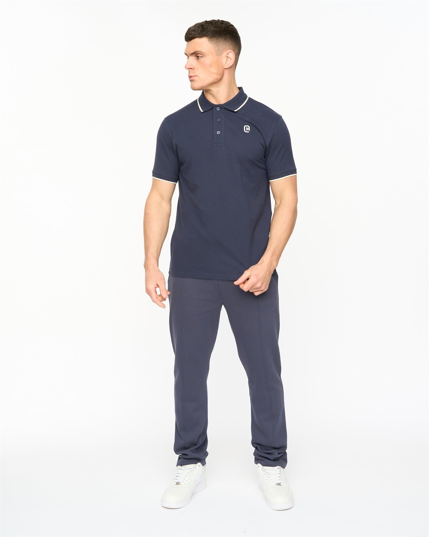 Mens Crufton Polo Navy