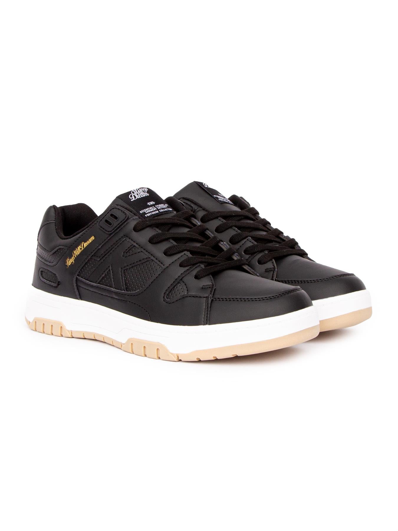Mens Studio Kay Skater Trainers Black/Grey