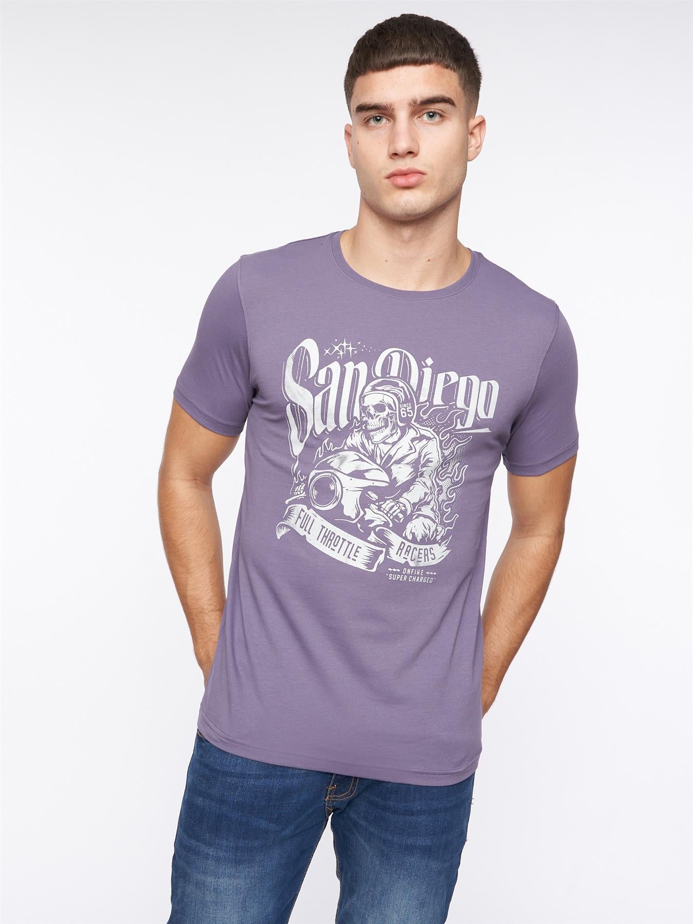 Mens Jerome T-Shirt 5pk Assorted